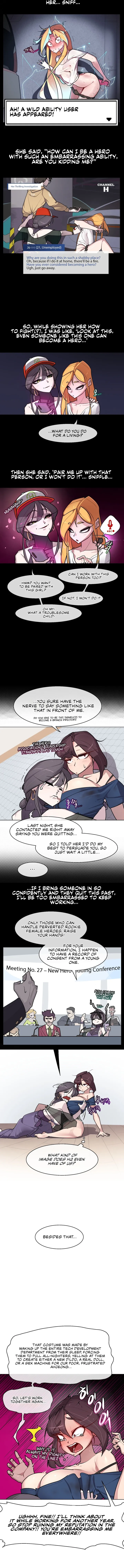 [Boiled Chicken & Mushypeas]Secret! Orgasm Hero(1-8) [English] [The Blank] [Ongoing] Page 89