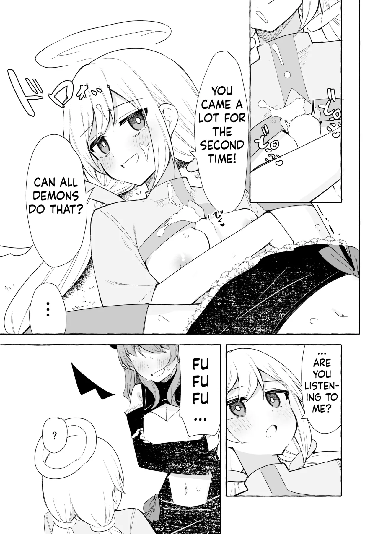 [Napopasu]Futanari Akuma to Tenshii-chan[ushirotranslations] Page 15