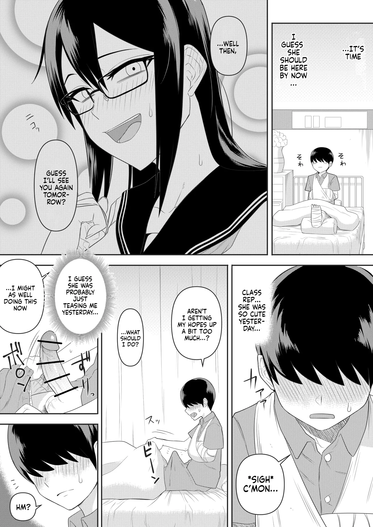 [Makosho]Sewayaki na Kyonyuu Gakkyuu Iinchou Sono 1-12 | The Kind and Caring Busty Class Rep Ch.1-12[English] [NudeSalad] (Ongoing) Page 12