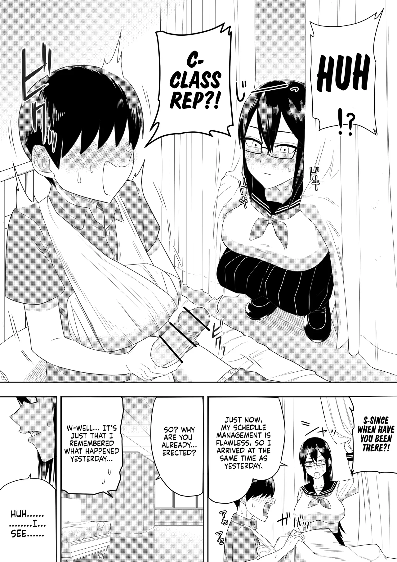 [Makosho]Sewayaki na Kyonyuu Gakkyuu Iinchou Sono 1-12 | The Kind and Caring Busty Class Rep Ch.1-12[English] [NudeSalad] (Ongoing) Page 13