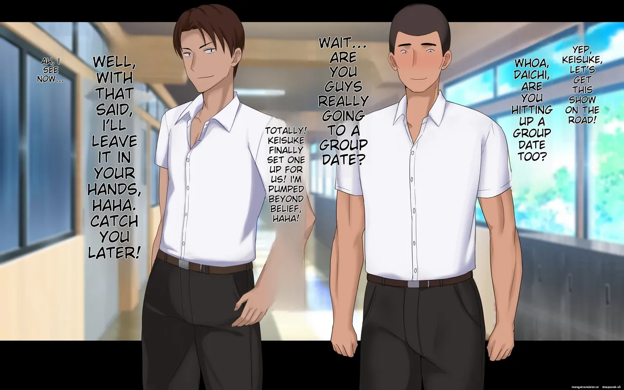 [AI Translation][Dorichin Koubou]Naka ga Ii Onna Tomodachi wa Aitsu no Kanojo datta Page 147