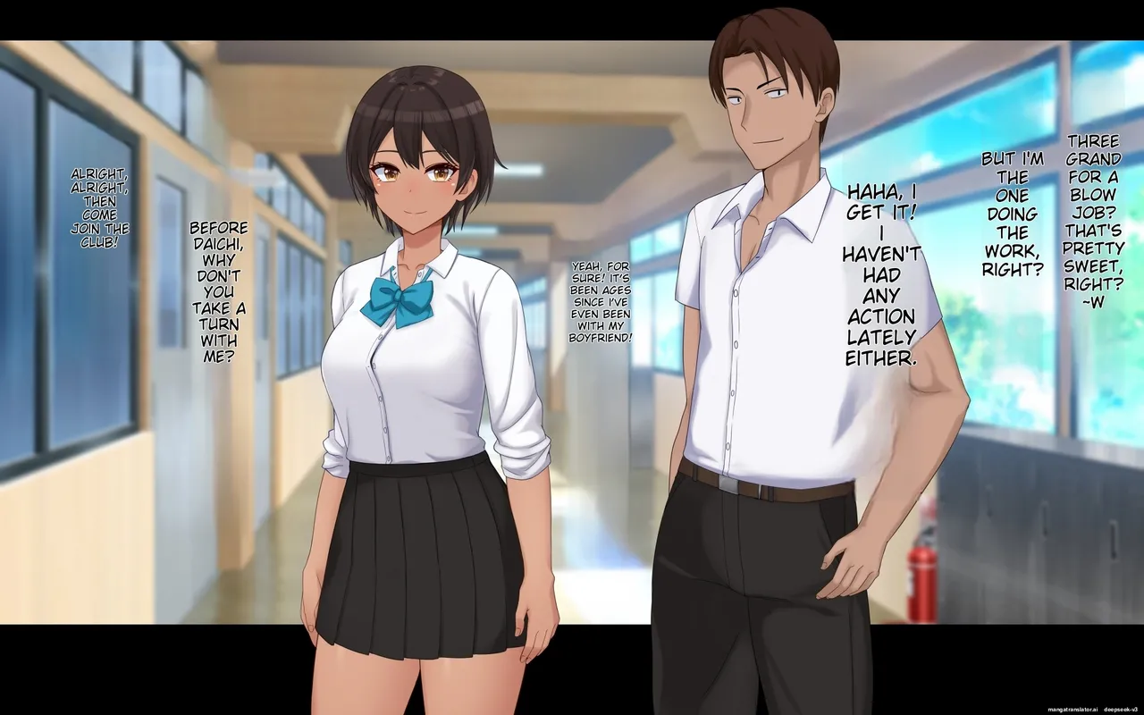 [AI Translation][Dorichin Koubou]Naka ga Ii Onna Tomodachi wa Aitsu no Kanojo datta Page 180