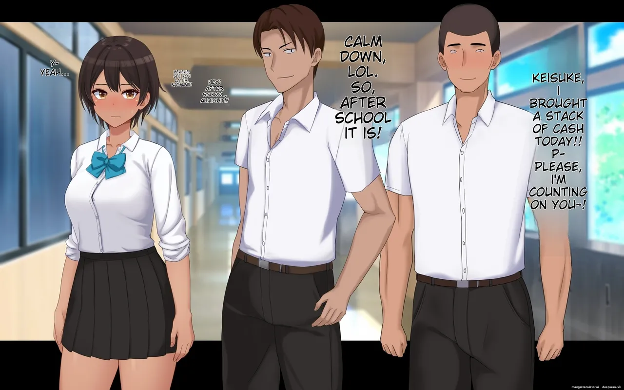 [AI Translation][Dorichin Koubou]Naka ga Ii Onna Tomodachi wa Aitsu no Kanojo datta Page 249