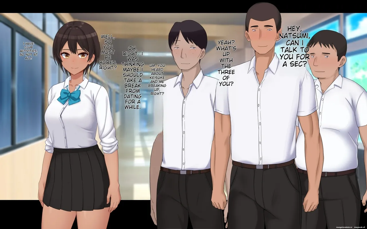 [AI Translation][Dorichin Koubou]Naka ga Ii Onna Tomodachi wa Aitsu no Kanojo datta Page 341