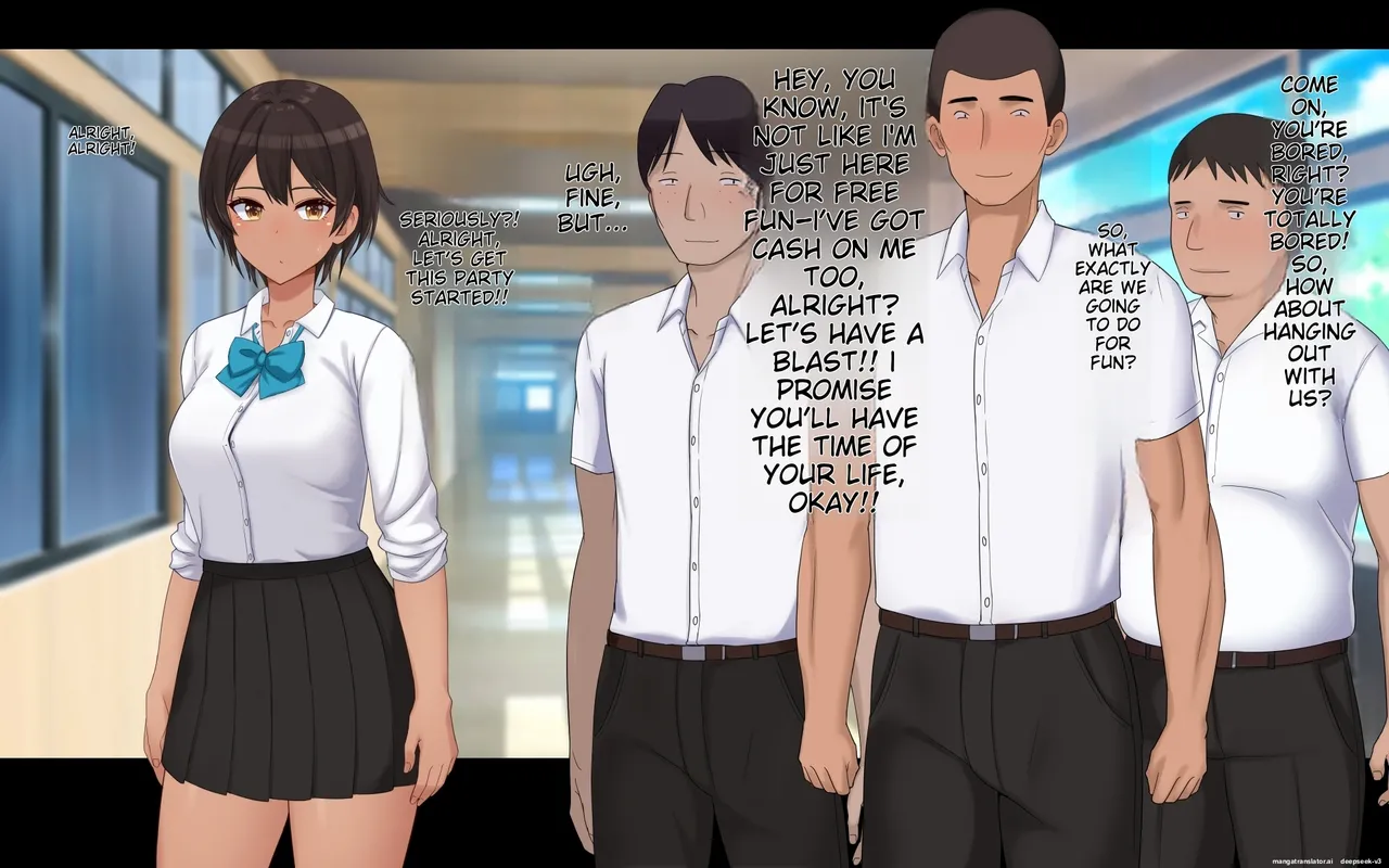 [AI Translation][Dorichin Koubou]Naka ga Ii Onna Tomodachi wa Aitsu no Kanojo datta Page 342