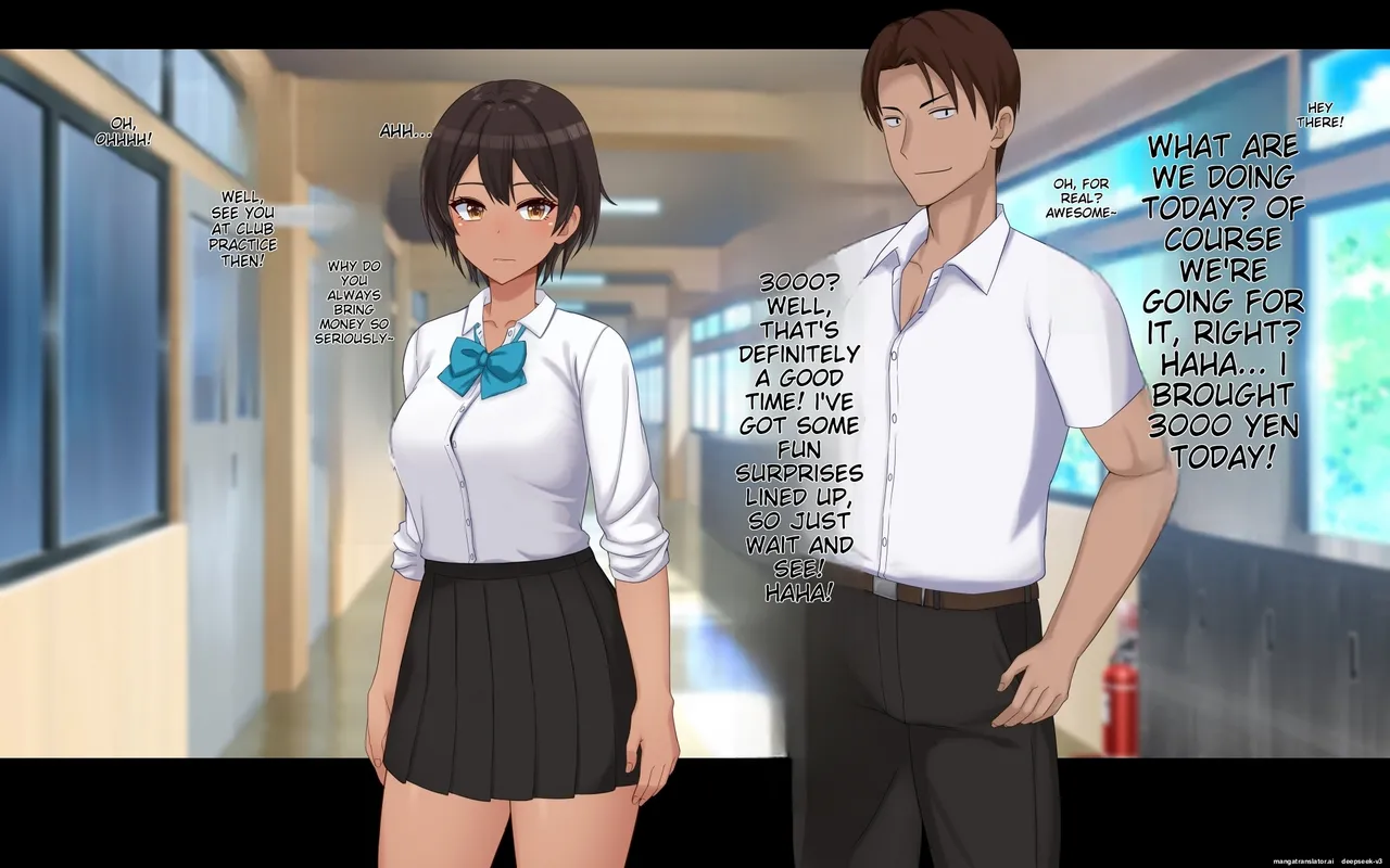 [AI Translation][Dorichin Koubou]Naka ga Ii Onna Tomodachi wa Aitsu no Kanojo datta Page 35