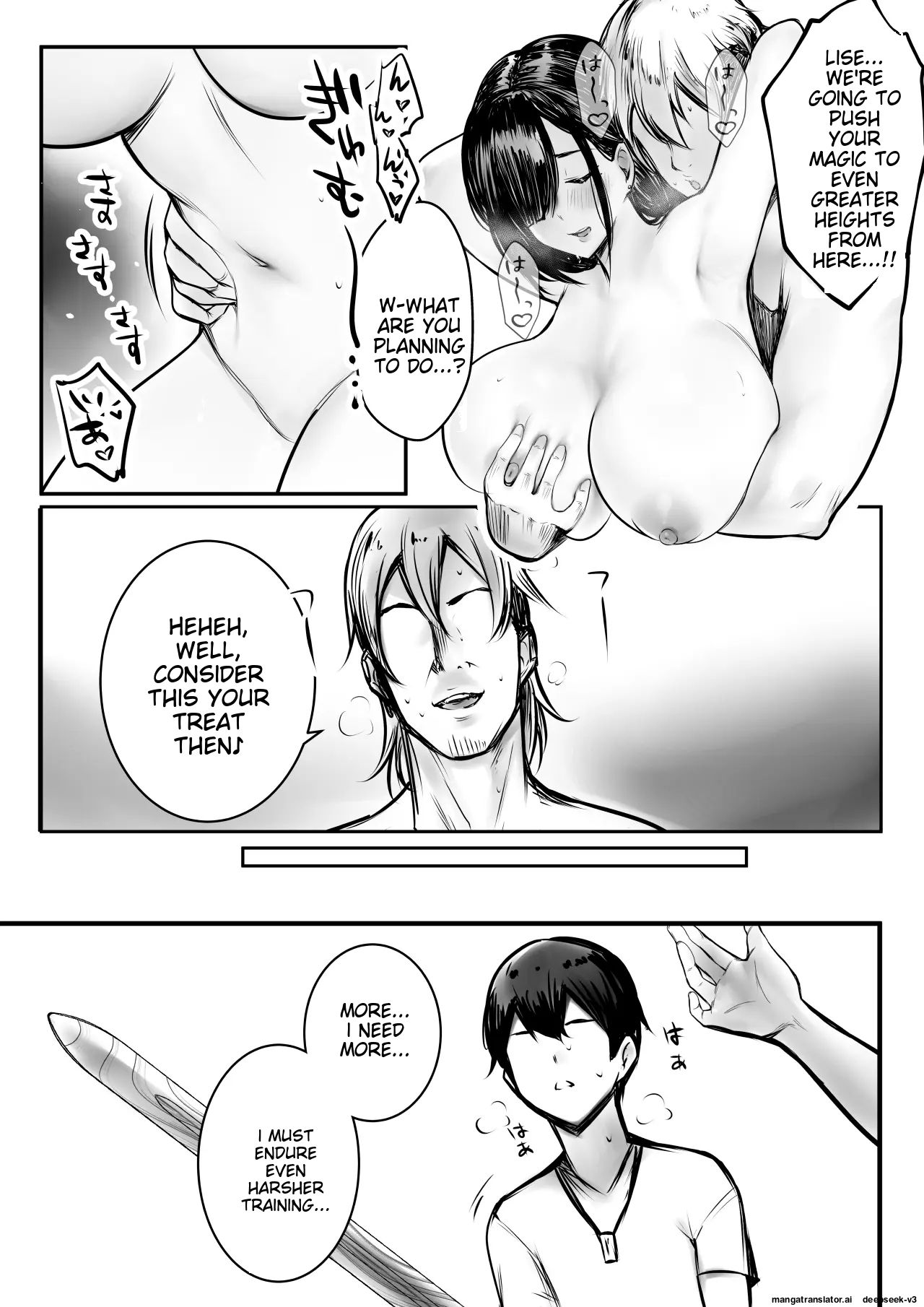 [Akirerushoujo (Akire)]Onna Kishi Rize wa Koyoi mo Maotoko ni Dakareru 3[English] Page 32