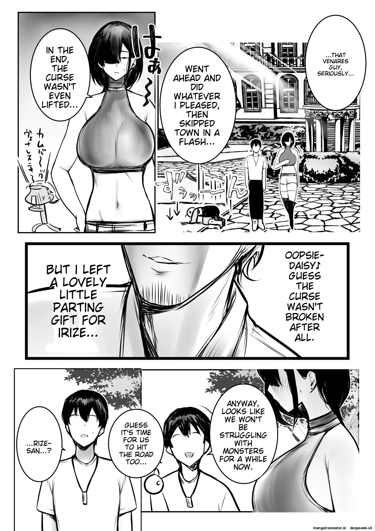 [Akirerushoujo (Akire)]Onna Kishi Rize wa Koyoi mo Maotoko ni Dakareru 3[English] Page 47