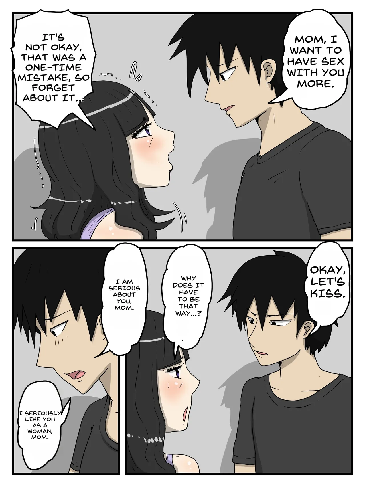 [poteto-chips]Haha no Seishori Fella no Tsuzuki wa Nakadashi Sex made Shitai[English] Page 35