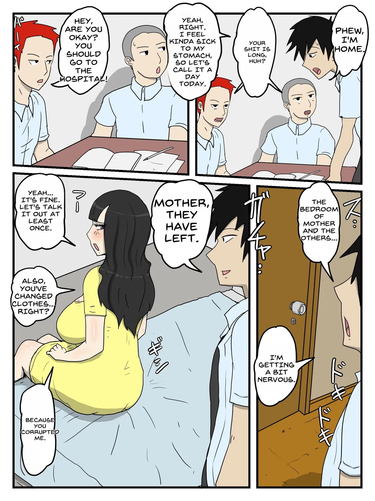 [poteto-chips]Haha no Seishori Fella no Tsuzuki wa Nakadashi Sex made Shitai[English] Page 37