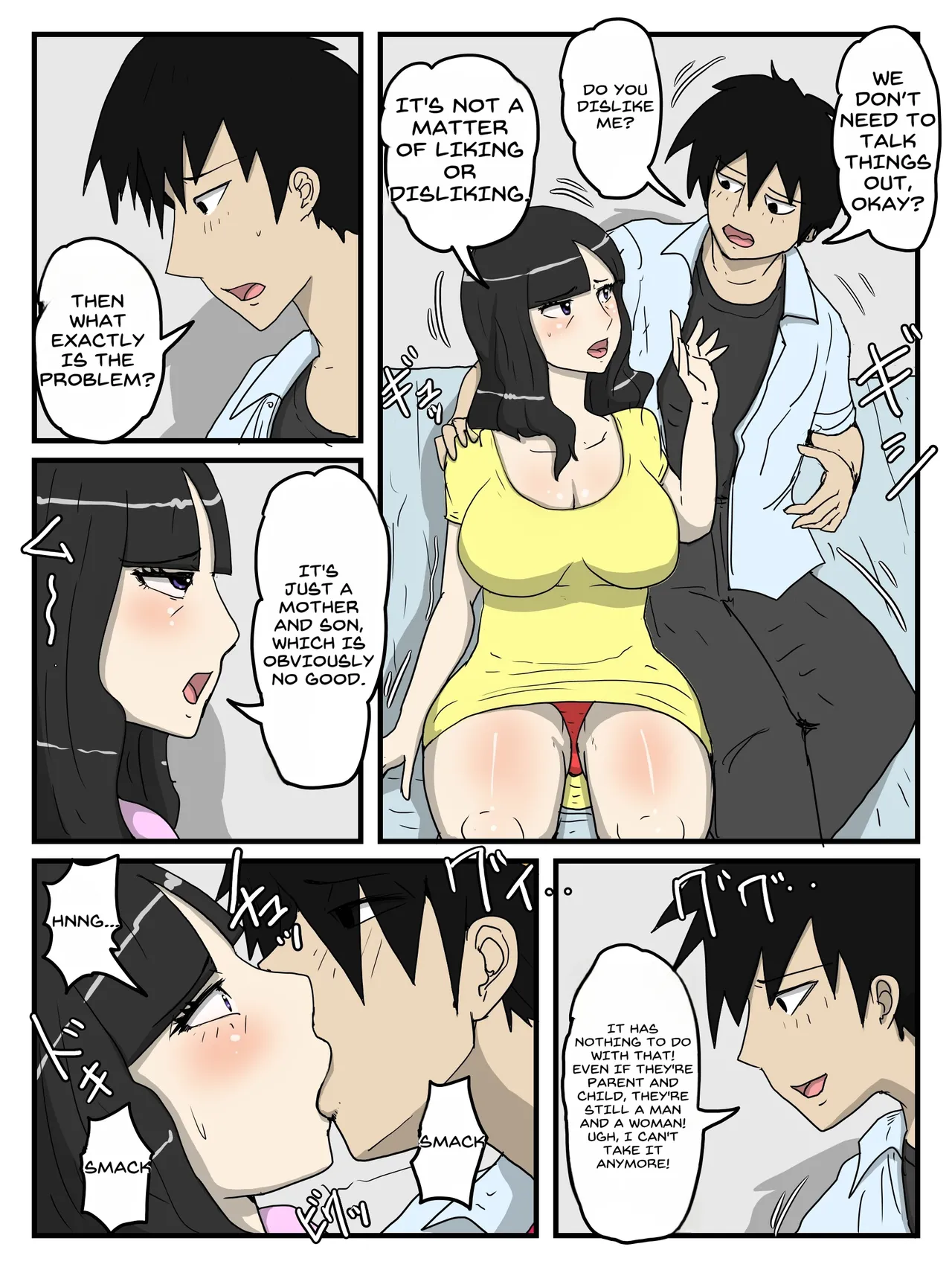 [poteto-chips]Haha no Seishori Fella no Tsuzuki wa Nakadashi Sex made Shitai[English] Page 38