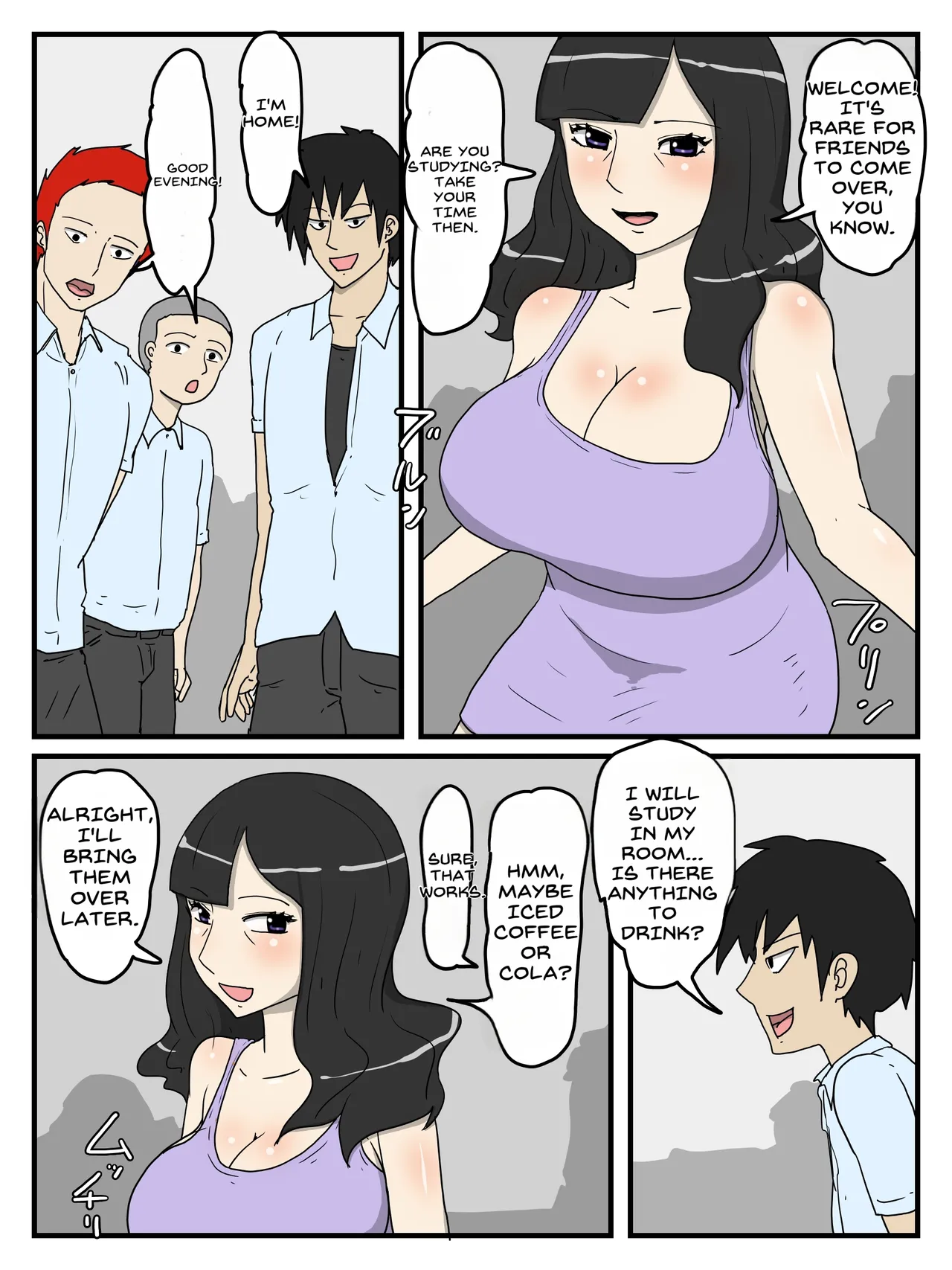 [poteto-chips]Haha no Seishori Fella no Tsuzuki wa Nakadashi Sex made Shitai[English] Page 8