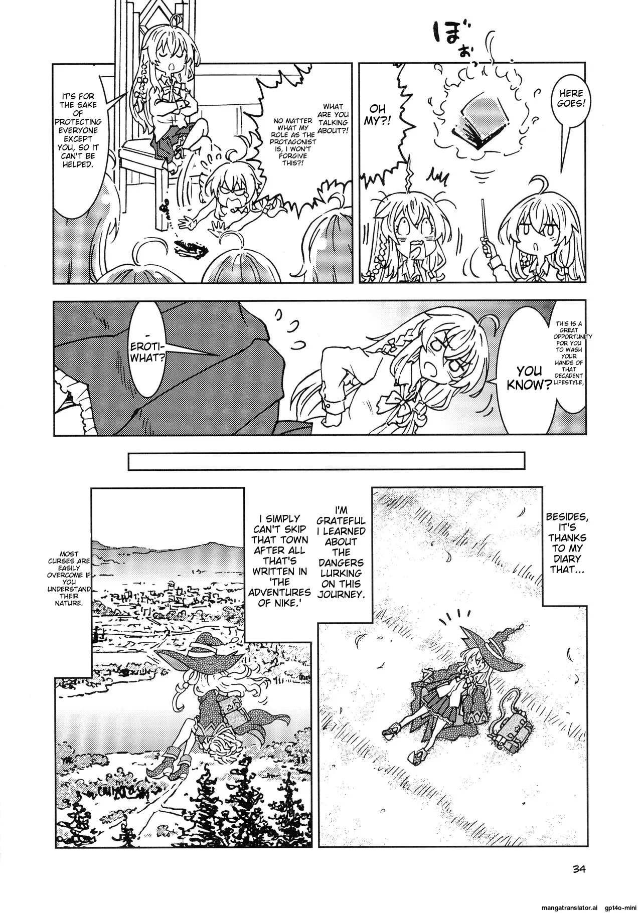 (C100) [Madakoya (Madako)]Tabitabi Nikki ni wa Shirusenakatta Koto. 3(Majo no Tabitabi) [English] [MTL] Page 33