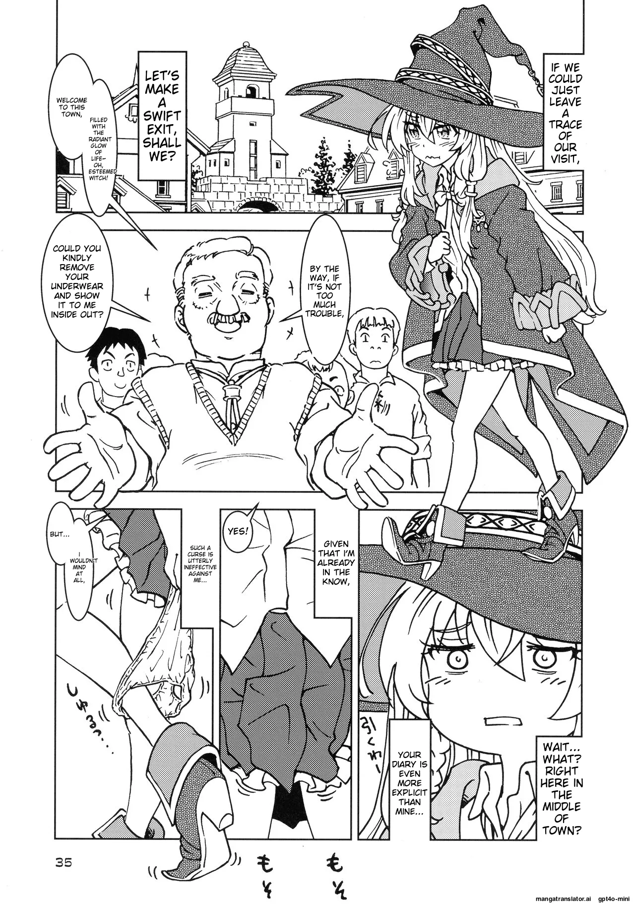(C100) [Madakoya (Madako)]Tabitabi Nikki ni wa Shirusenakatta Koto. 3(Majo no Tabitabi) [English] [MTL] Page 34