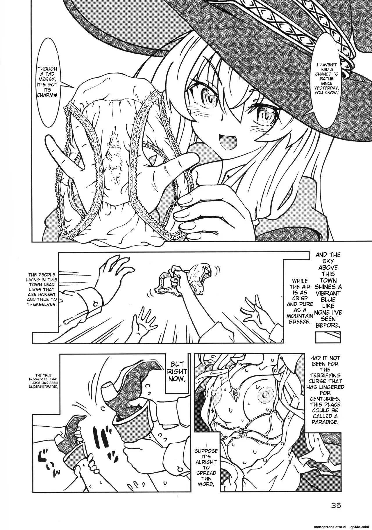 (C100) [Madakoya (Madako)]Tabitabi Nikki ni wa Shirusenakatta Koto. 3(Majo no Tabitabi) [English] [MTL] Page 35
