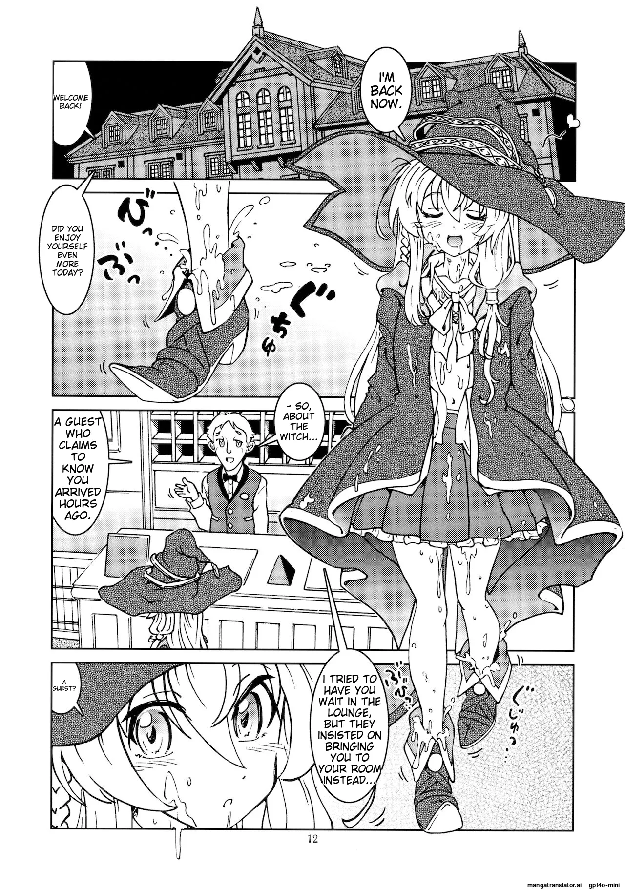 (Dai 2-Kai Ultra Summer Festa) [Madakoya (Madako)]Tabitabi Nikki ni wa Shirusenakatta Koto. 2(Majo no Tabitabi) [English] [MTL] Page 13