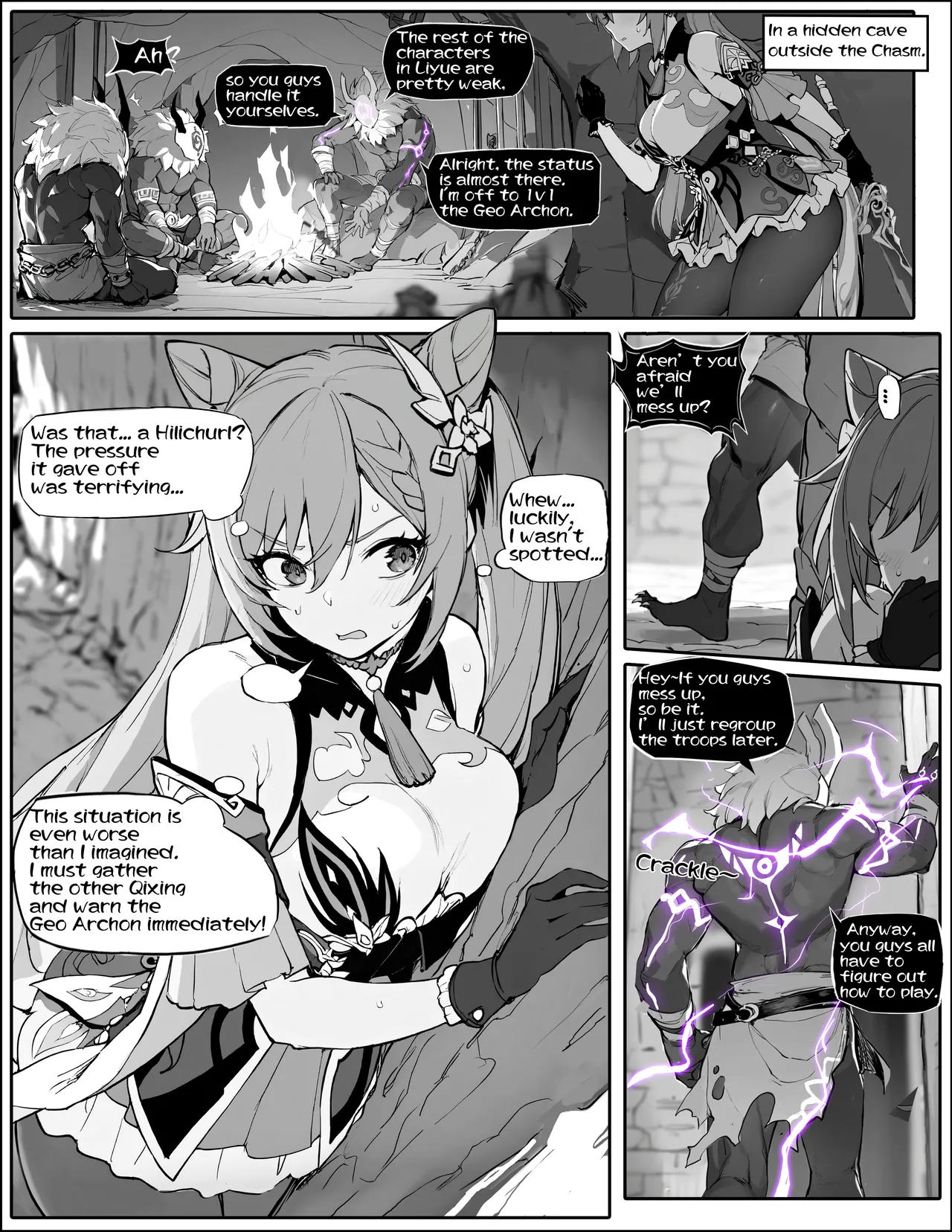[Senie Shenxuan]Sennyuu Shippai! Haramase Senyouki ni Sareta Keqing | Infiltration Failed! Keqing become a Sex Slave!(Genshin Impact) [English] Page 1