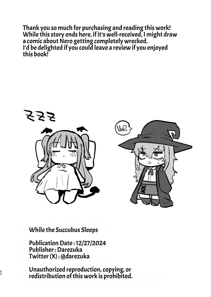 [Darezuka]Succubus ga Neteiru Aida ni | While The Succubus Sleeps[English] [ADTL] [Digital] Page 52