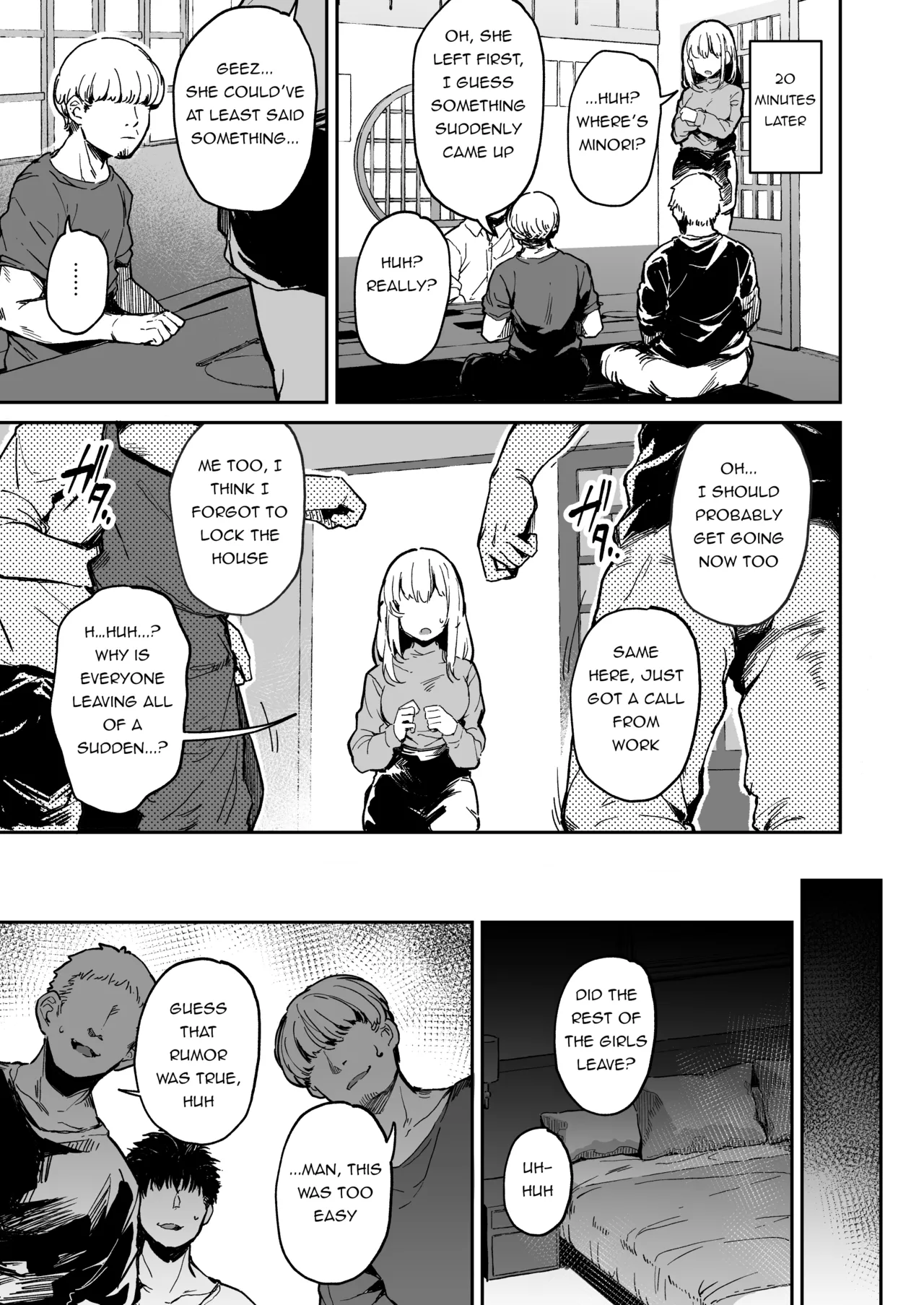 [Hitoi]Minori-san Suikan Manga | Minori Drunk Rape[FANBOX] [English] Page 2