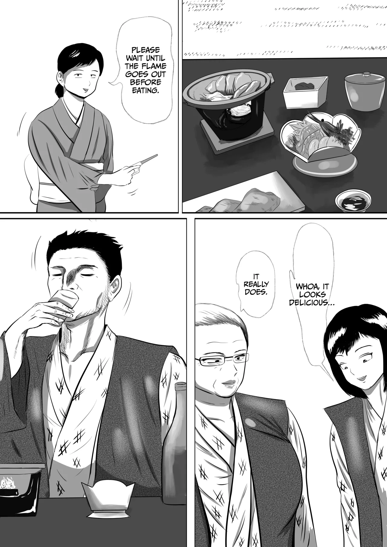 [Surigoma]Obaa-chan-chi ni Boku wa Iku! Shinnen Onsen Ryokou Hen Page 24