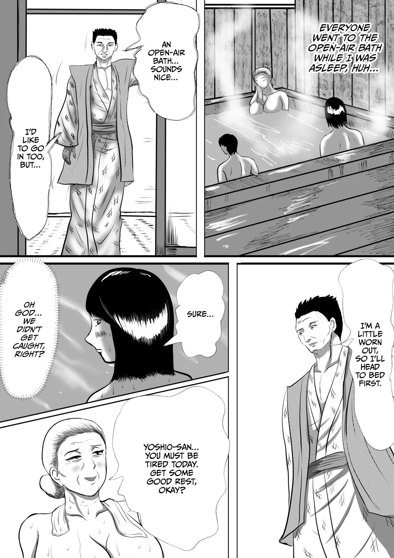 [Surigoma]Obaa-chan-chi ni Boku wa Iku! Shinnen Onsen Ryokou Hen Page 49