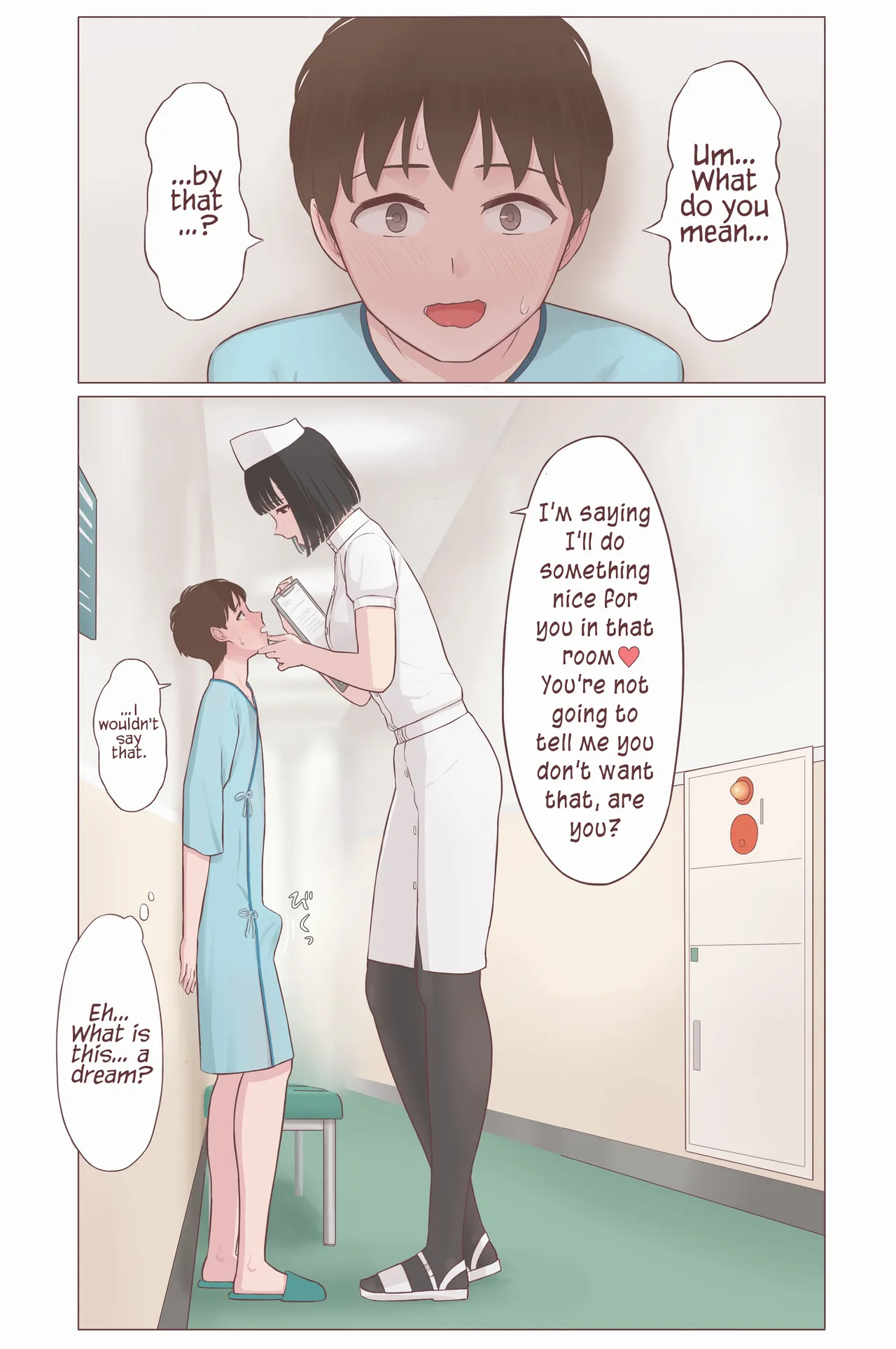 [Mizuno]Choushin Nurse-san Manga | Tall Nurse Manga[English] Page 3