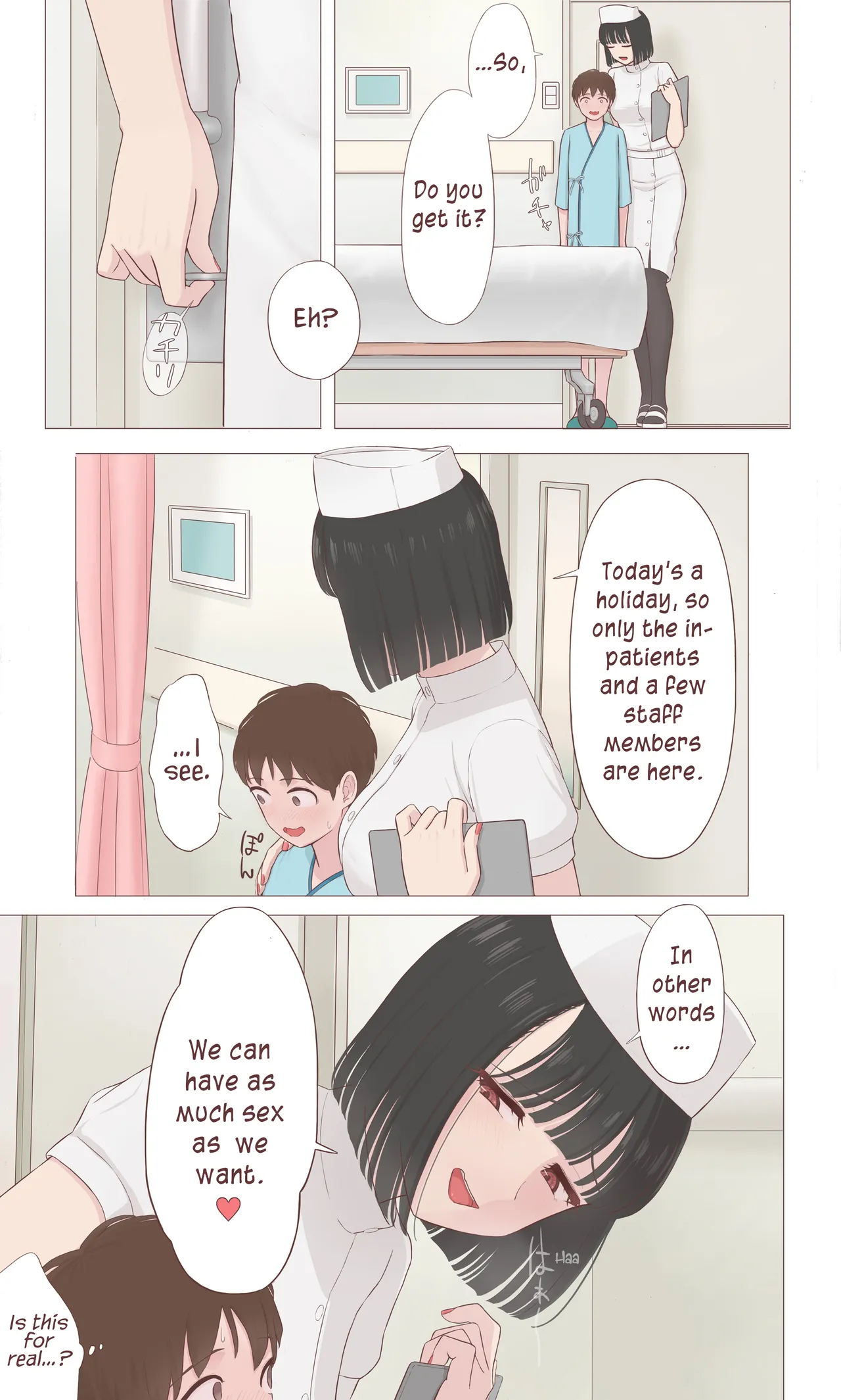 [Mizuno]Choushin Nurse-san Manga | Tall Nurse Manga[English] Page 4