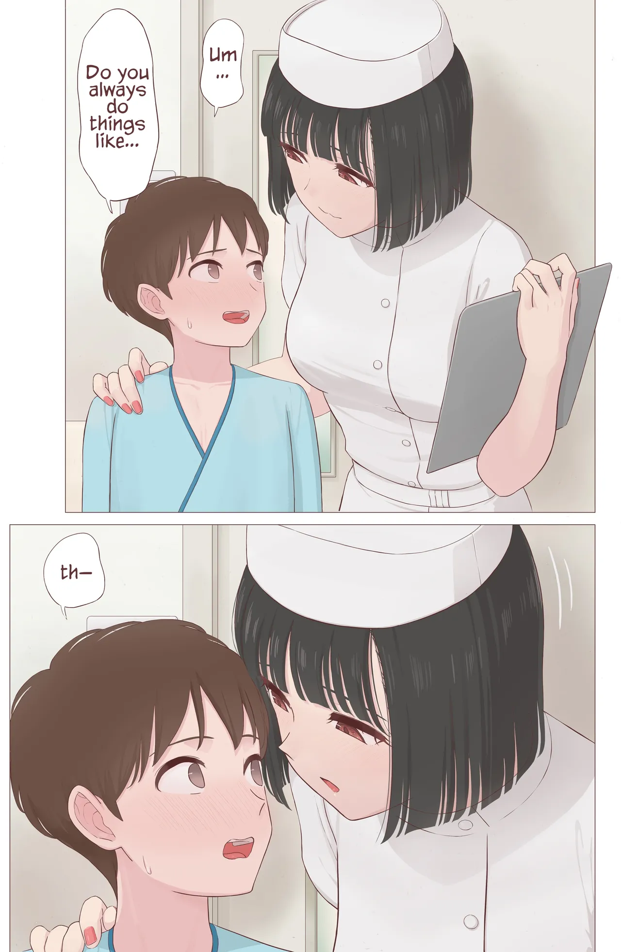[Mizuno]Choushin Nurse-san Manga | Tall Nurse Manga[English] Page 5
