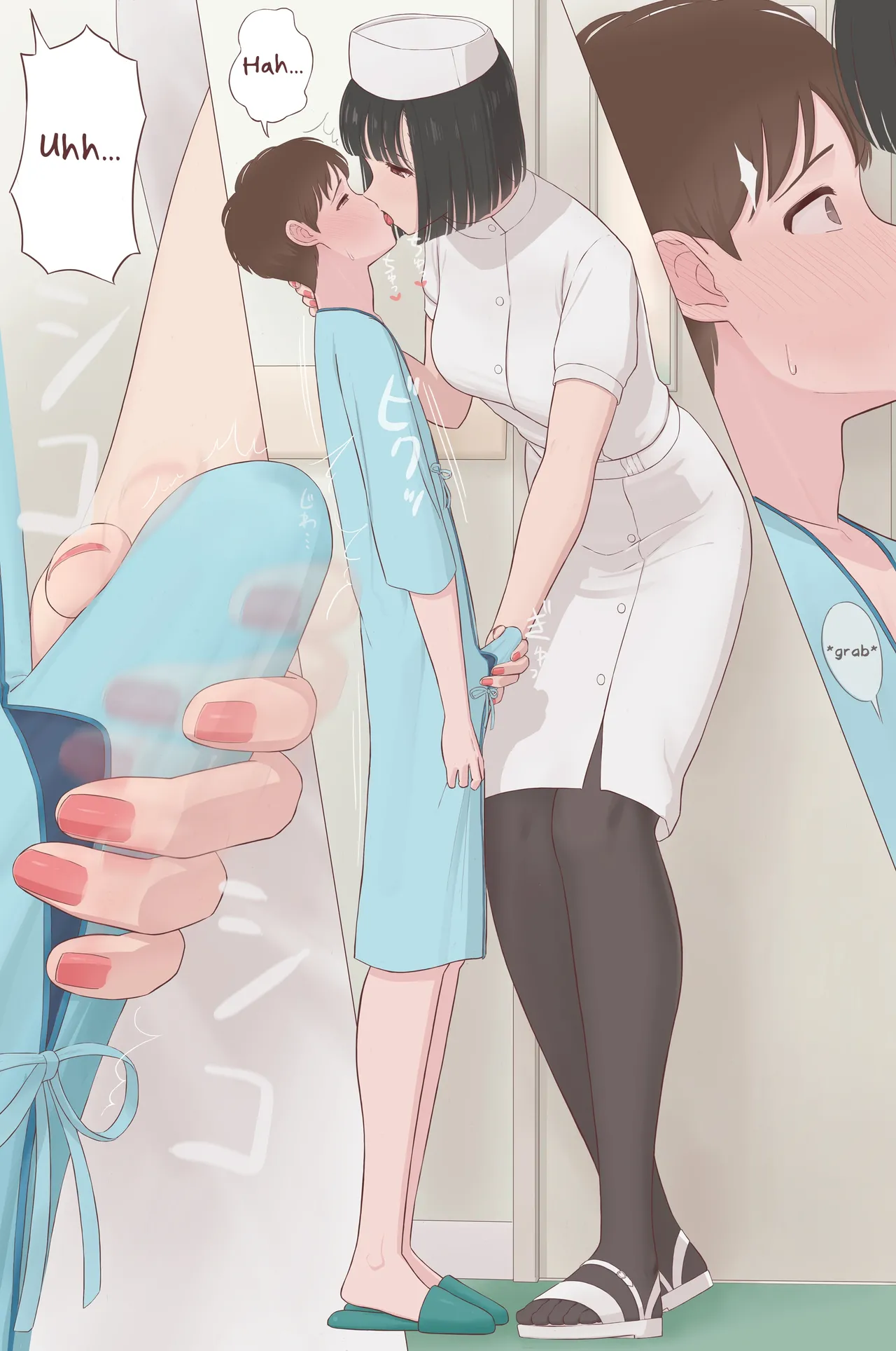 [Mizuno]Choushin Nurse-san Manga | Tall Nurse Manga[English] Page 7