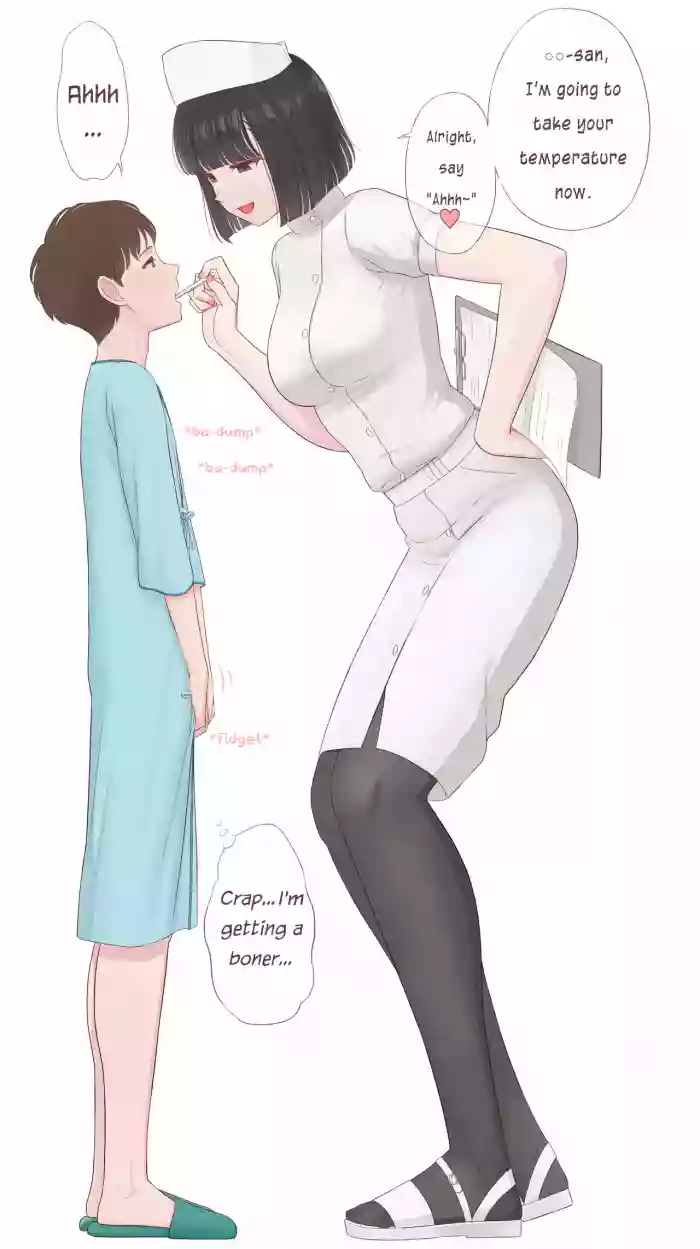 [Mizuno]Choushin Nurse-san Manga | Tall Nurse Manga[English]