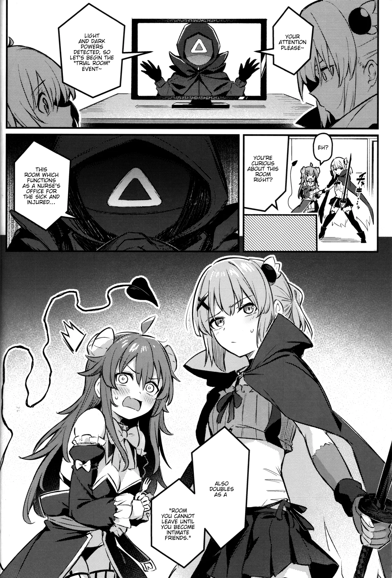 (C103) [Bochi Bochi no Ki (Borusiti)]Mazoku wa Shukuteki to Nakayoshi Shinai to Derarenai Heya ni, Tojikomerarete Shimatta!(Machikado Mazoku) [English] [tabibit0] Page 11