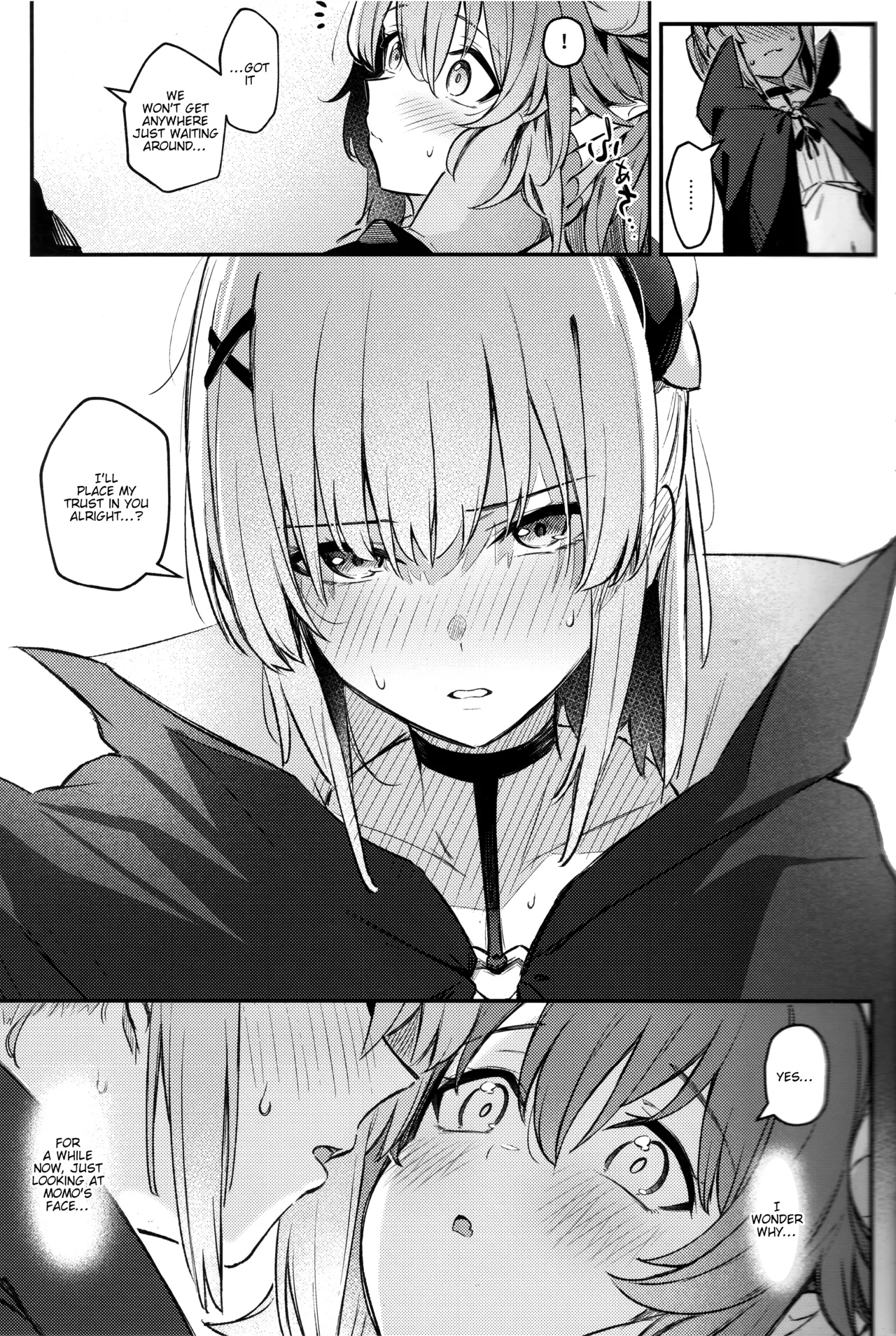 (C103) [Bochi Bochi no Ki (Borusiti)]Mazoku wa Shukuteki to Nakayoshi Shinai to Derarenai Heya ni, Tojikomerarete Shimatta!(Machikado Mazoku) [English] [tabibit0] Page 14