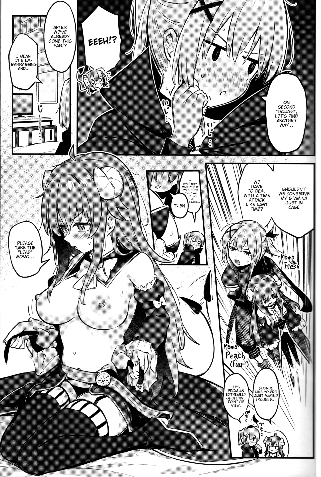 (C103) [Bochi Bochi no Ki (Borusiti)]Mazoku wa Shukuteki to Nakayoshi Shinai to Derarenai Heya ni, Tojikomerarete Shimatta!(Machikado Mazoku) [English] [tabibit0] Page 16