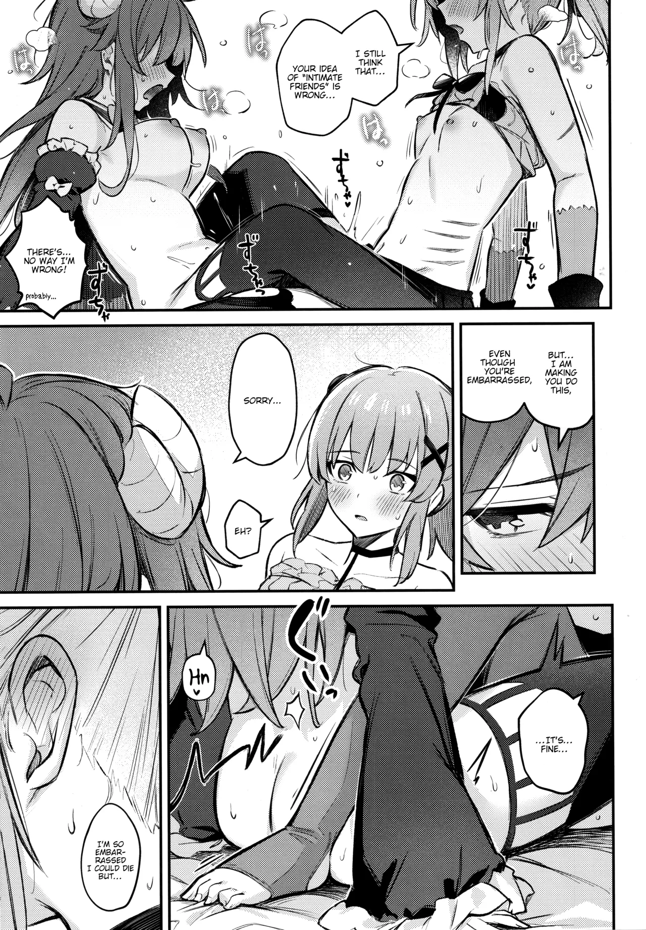 (C103) [Bochi Bochi no Ki (Borusiti)]Mazoku wa Shukuteki to Nakayoshi Shinai to Derarenai Heya ni, Tojikomerarete Shimatta!(Machikado Mazoku) [English] [tabibit0] Page 28