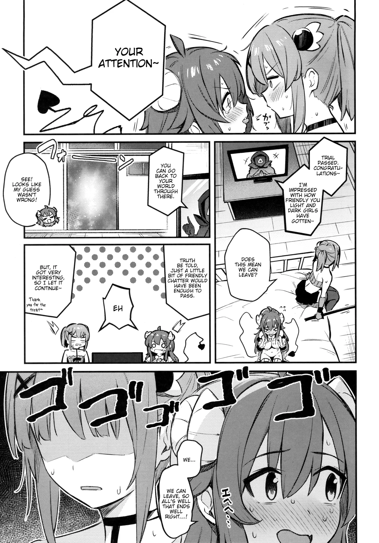 (C103) [Bochi Bochi no Ki (Borusiti)]Mazoku wa Shukuteki to Nakayoshi Shinai to Derarenai Heya ni, Tojikomerarete Shimatta!(Machikado Mazoku) [English] [tabibit0] Page 34