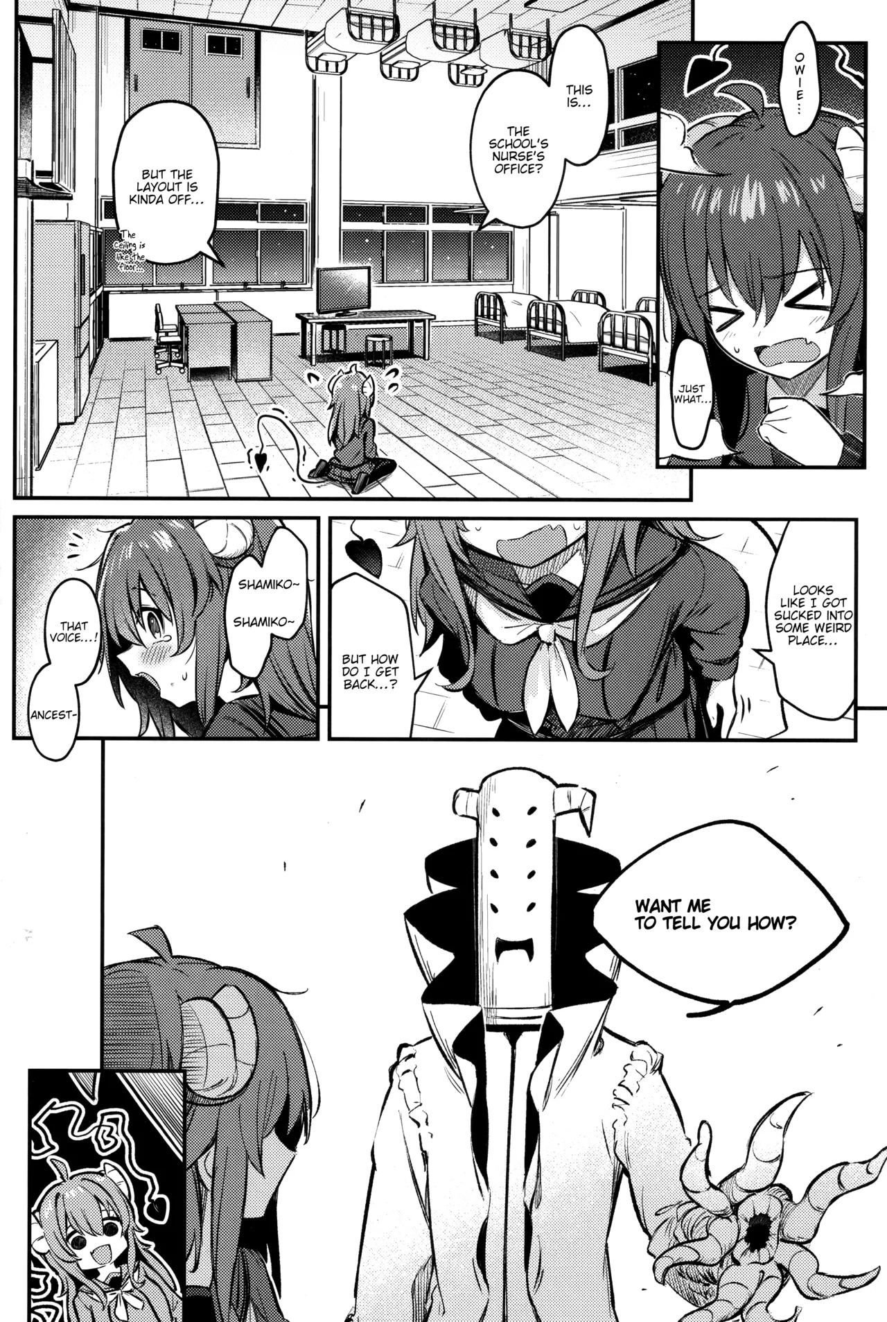 (C103) [Bochi Bochi no Ki (Borusiti)]Mazoku wa Shukuteki to Nakayoshi Shinai to Derarenai Heya ni, Tojikomerarete Shimatta!(Machikado Mazoku) [English] [tabibit0] Page 7