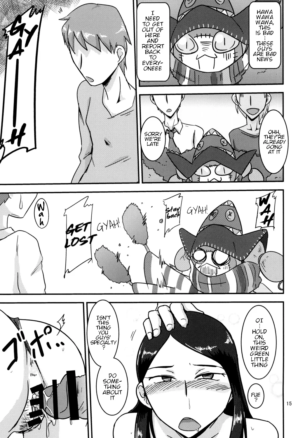 [Mugen Mountain (Buster)]Tokumei Bitch VS Kiwamete Brave na Bitch DIRECTOR'S CUT(Zyuden Sentai Kyoryuger, Tokumei Sentai Go-Busters) [English] [Digital] Page 16