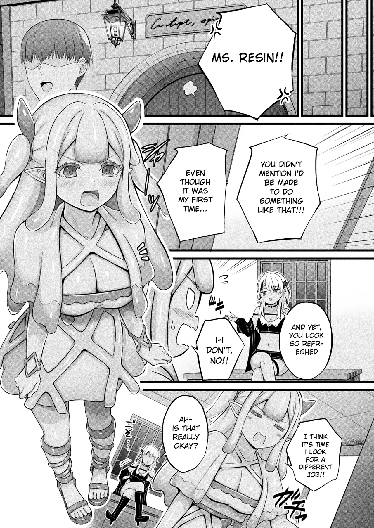 [Naitou Kirara]Slime Musume Meruru no Ecchi na Oshigoto Ch. 1 | Slime Girl Meruru's Sexy Job - Episode 1(COMIC Unreal 2025-04 Vol. 114) [English] [Digital] Page 25