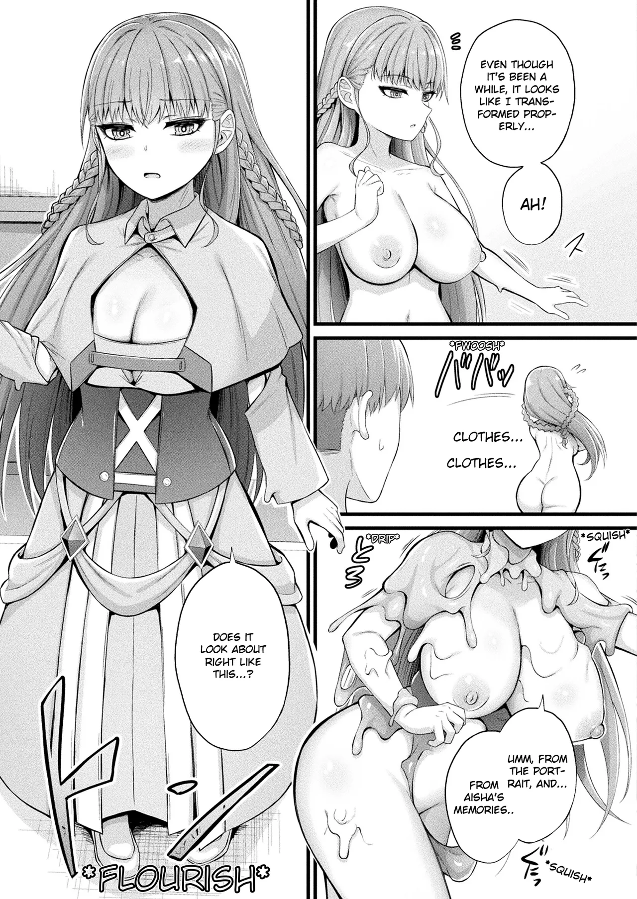 [Naitou Kirara]Slime Musume Meruru no Ecchi na Oshigoto Ch. 1 | Slime Girl Meruru's Sexy Job - Episode 1(COMIC Unreal 2025-04 Vol. 114) [English] [Digital] Page 9