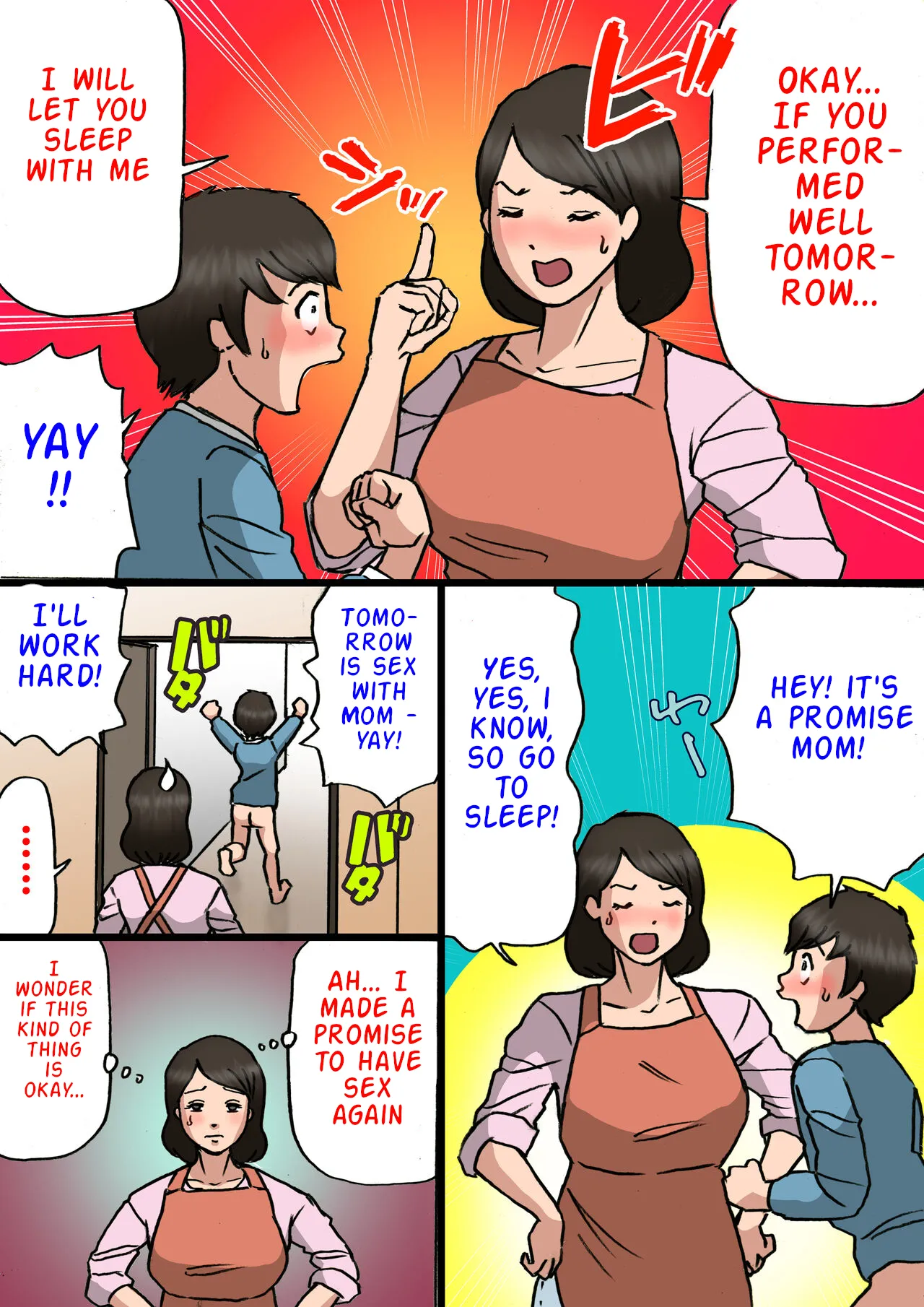 [Shiki Hanana]Okaa-san wa Musuko no Amaenbou o Naoshitai!! | Mother wants to cure her son's spoiled behavior[English] [SongSoMi] Page 12