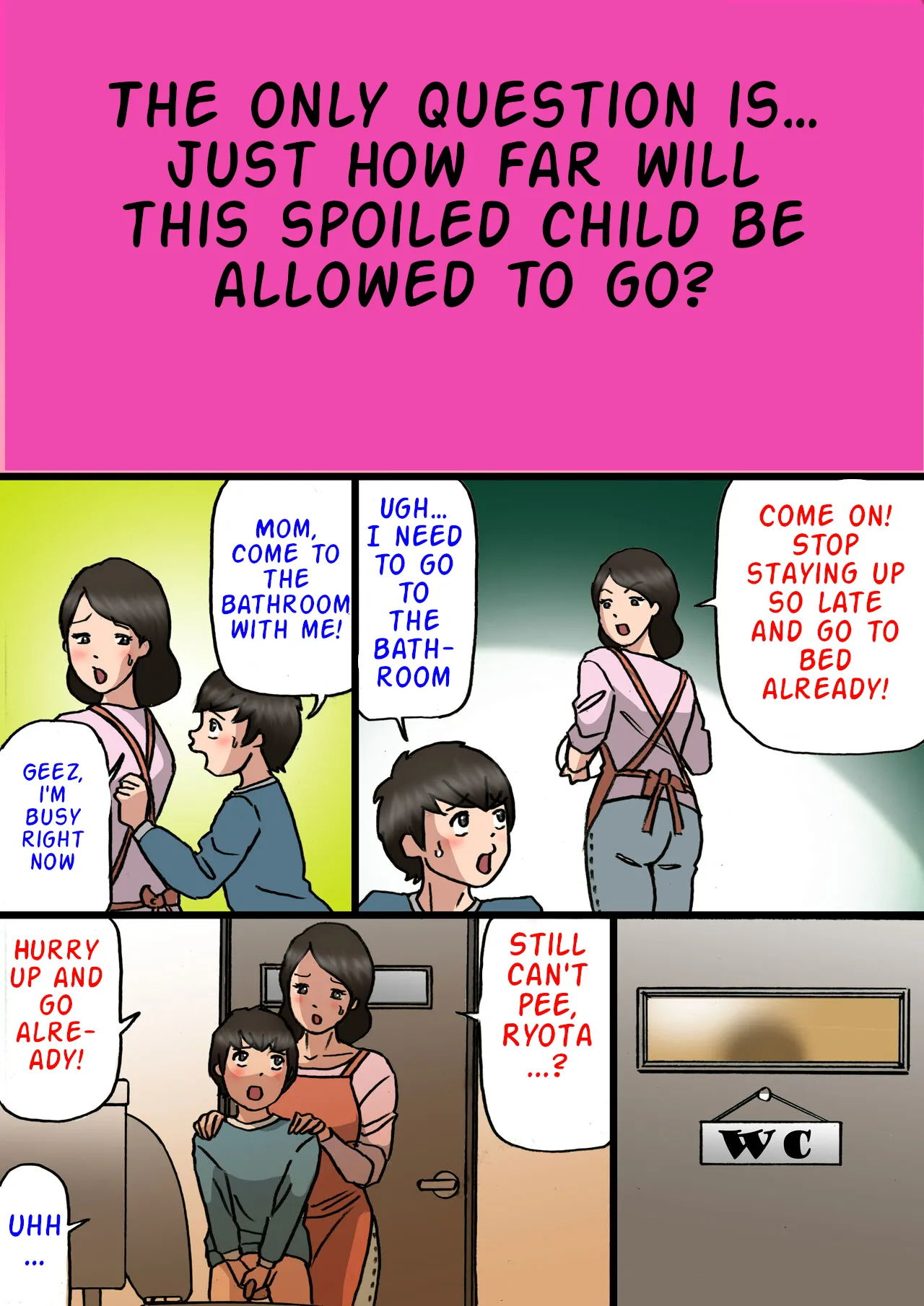 [Shiki Hanana]Okaa-san wa Musuko no Amaenbou o Naoshitai!! | Mother wants to cure her son's spoiled behavior[English] [SongSoMi] Page 7