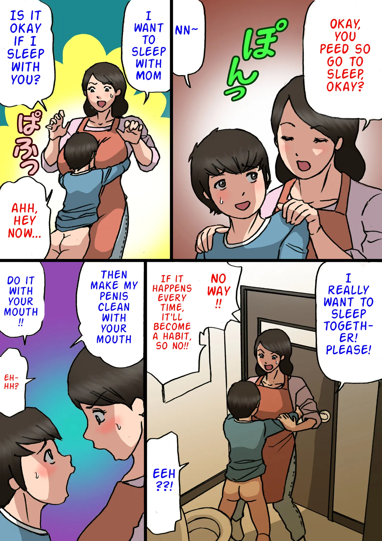 [Shiki Hanana]Okaa-san wa Musuko no Amaenbou o Naoshitai!! | Mother wants to cure her son's spoiled behavior[English] [SongSoMi] Page 9