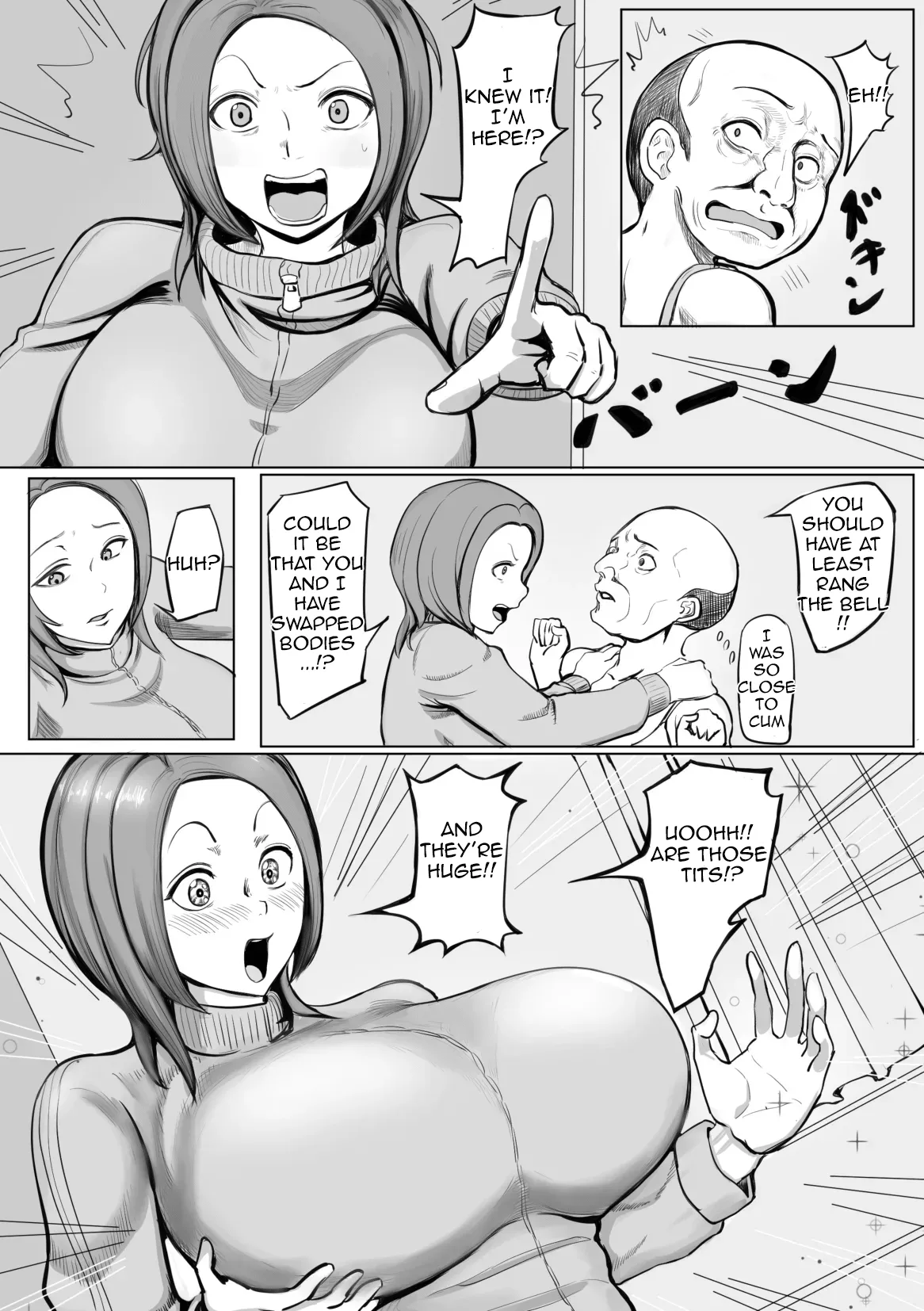 [Nise Onnanoko Modoki]irekawa Oji ~Irekawari Jutsu o Tsukaeru Ojisan-tachi~[English] Page 10