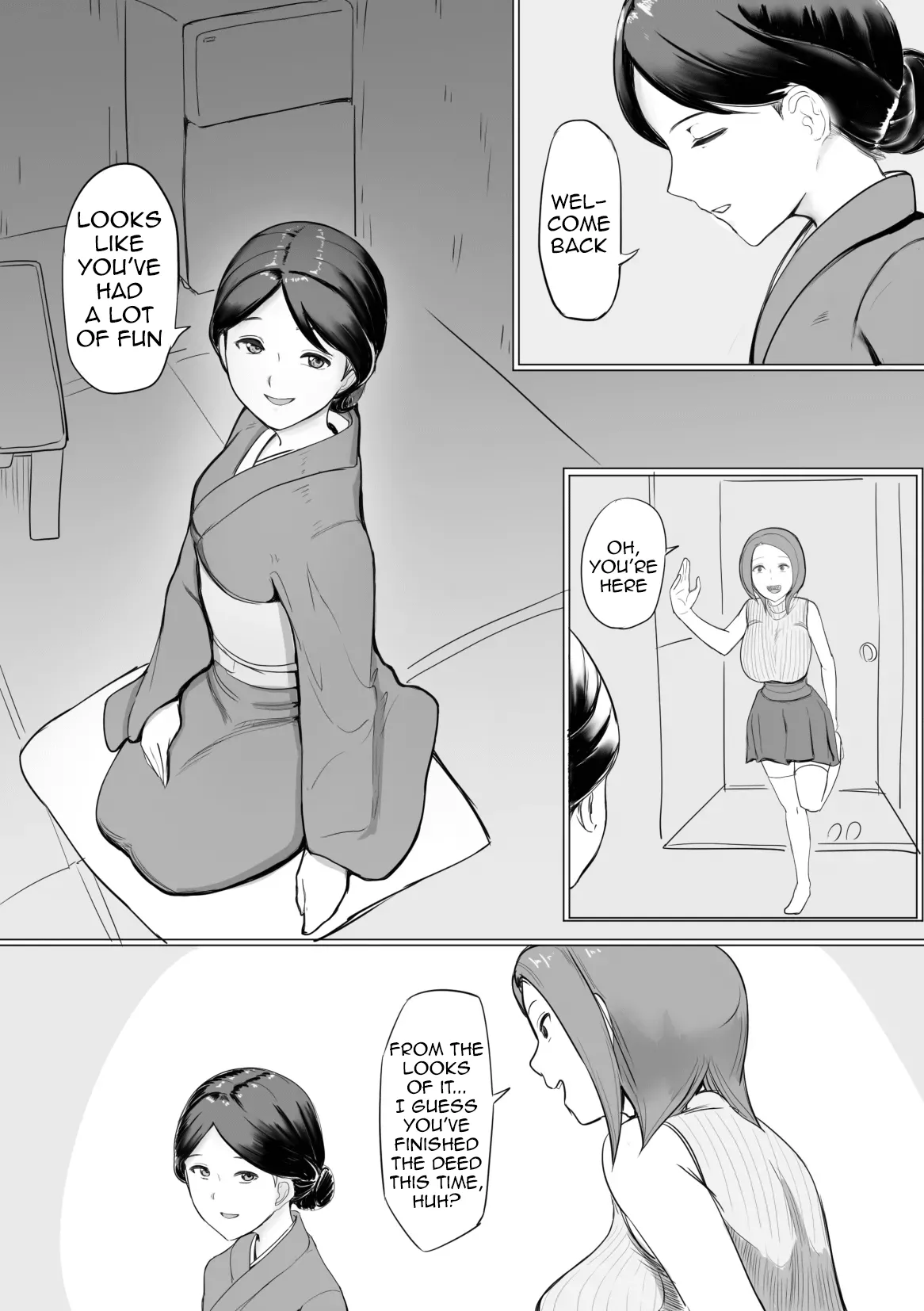 [Nise Onnanoko Modoki]irekawa Oji ~Irekawari Jutsu o Tsukaeru Ojisan-tachi~[English] Page 24