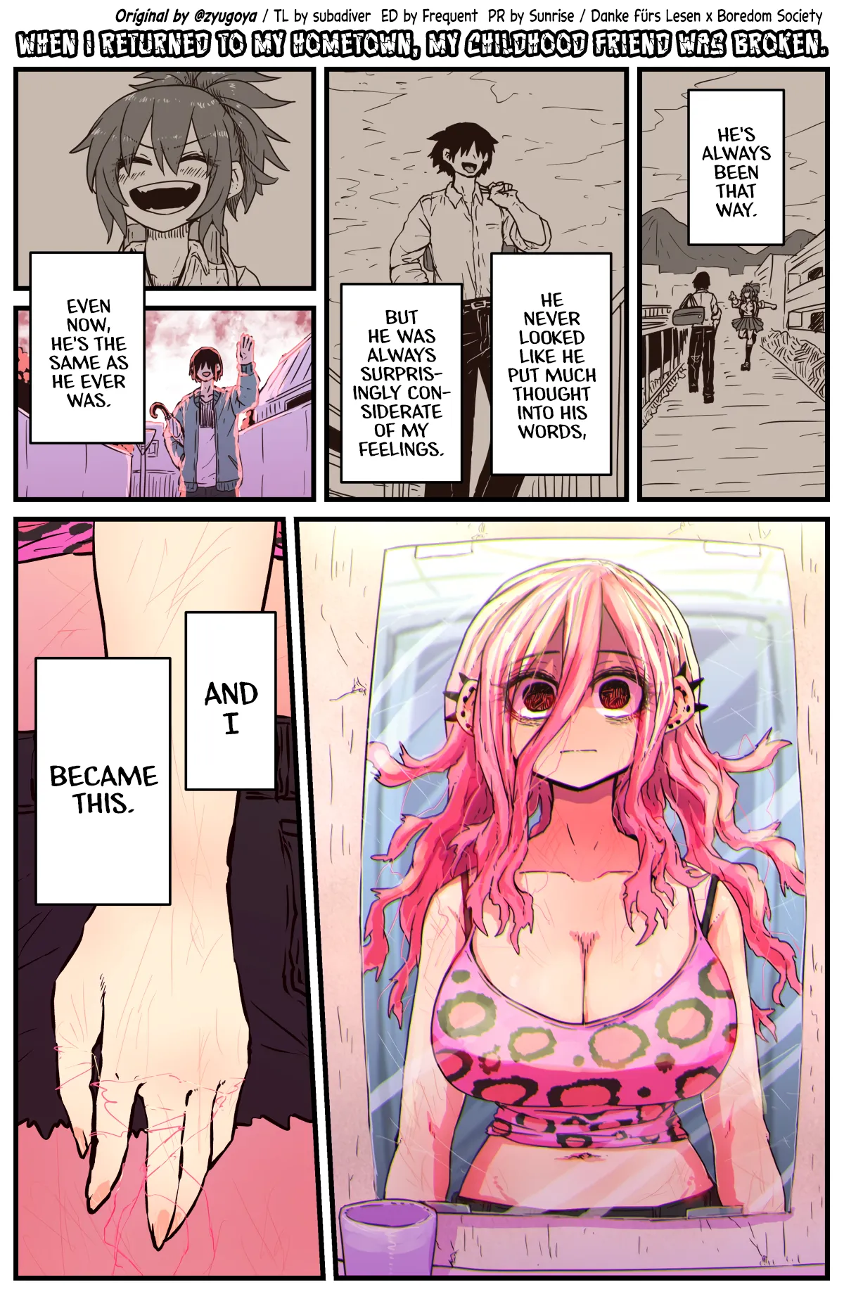 [Zyugoya]Jimoto ni Kaettekitara Osananajimi ga Kowareteta | When I Returned to My Hometown, My Childhood Friend was Broken(MainStory+FANBOX) [English] Page 11