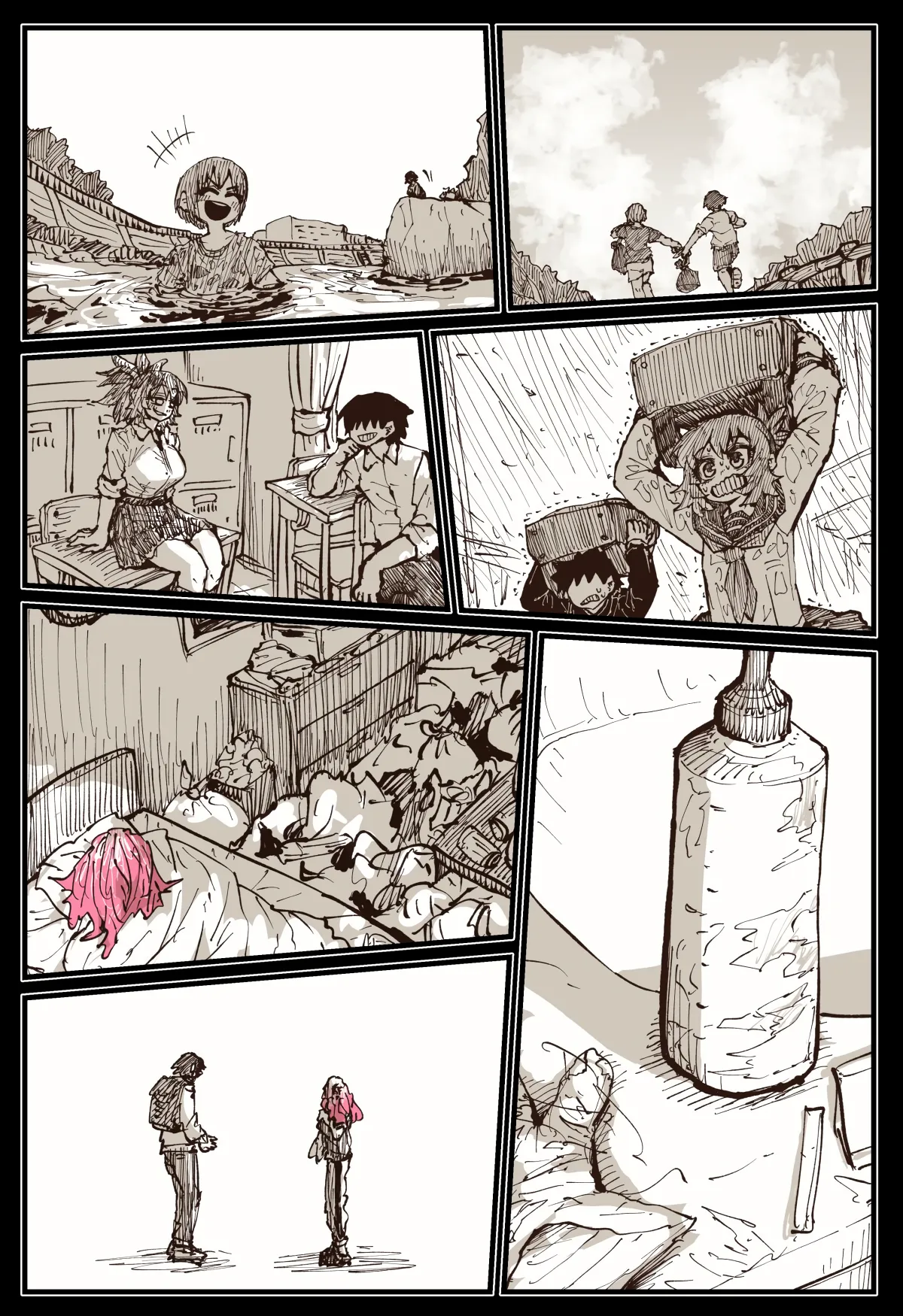 [Zyugoya]Jimoto ni Kaettekitara Osananajimi ga Kowareteta | When I Returned to My Hometown, My Childhood Friend was Broken(MainStory+FANBOX) [English] Page 150