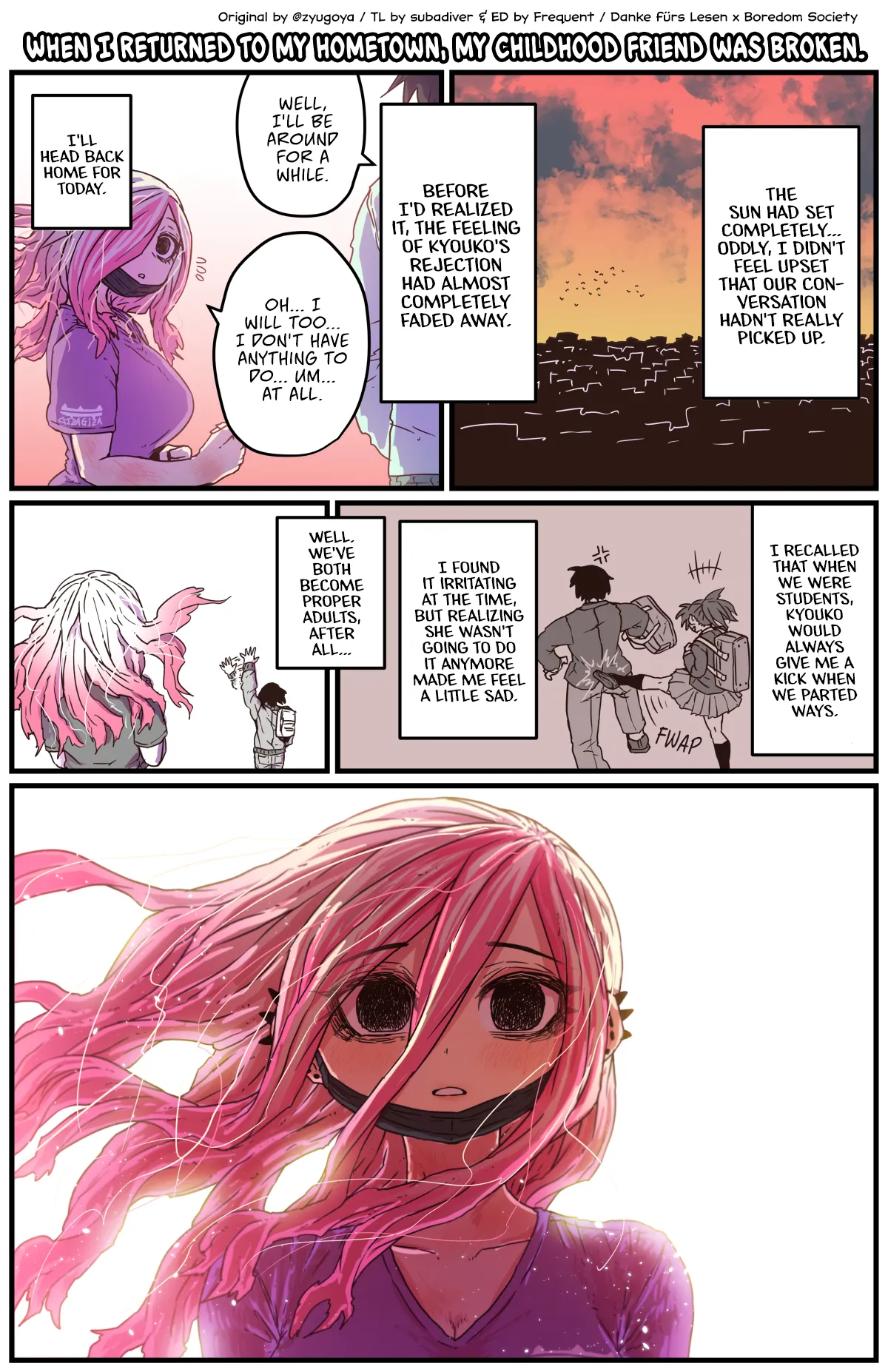 [Zyugoya]Jimoto ni Kaettekitara Osananajimi ga Kowareteta | When I Returned to My Hometown, My Childhood Friend was Broken(MainStory+FANBOX) [English] Page 5