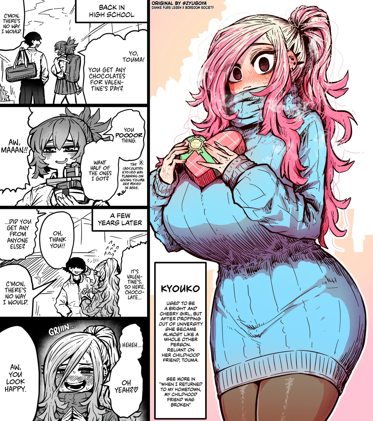 [Zyugoya]Jimoto ni Kaettekitara Osananajimi ga Kowareteta | When I Returned to My Hometown, My Childhood Friend was Broken(MainStory+FANBOX) [English] Page 61