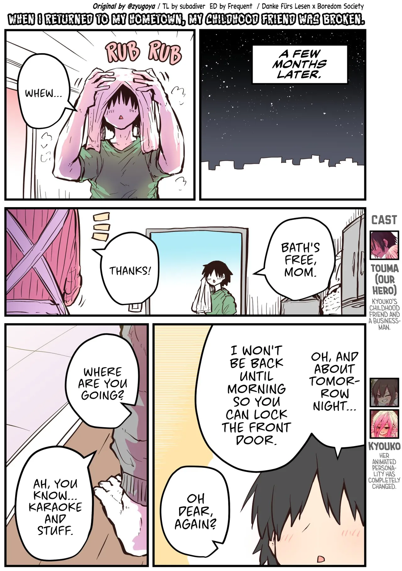 [Zyugoya]Jimoto ni Kaettekitara Osananajimi ga Kowareteta | When I Returned to My Hometown, My Childhood Friend was Broken(MainStory+FANBOX) [English] Page 62