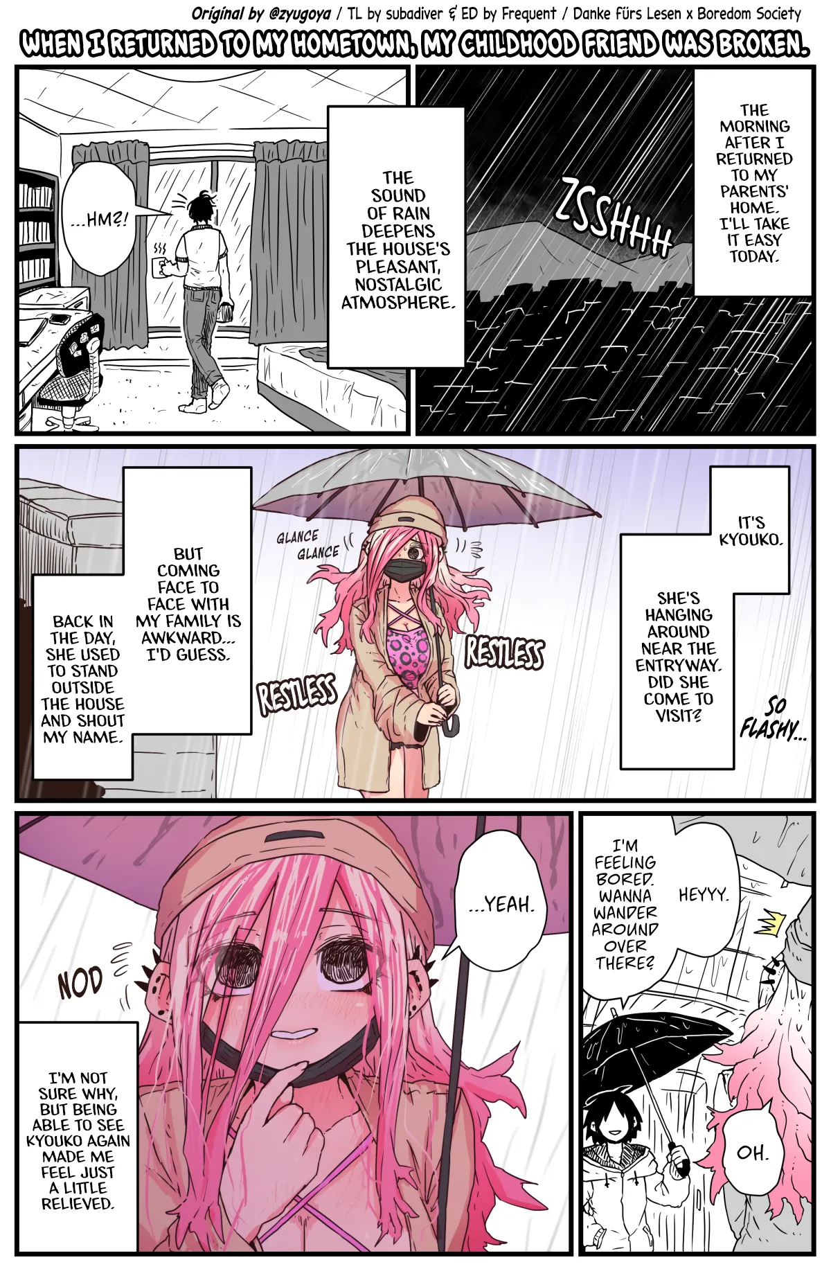 [Zyugoya]Jimoto ni Kaettekitara Osananajimi ga Kowareteta | When I Returned to My Hometown, My Childhood Friend was Broken(MainStory+FANBOX) [English] Page 7